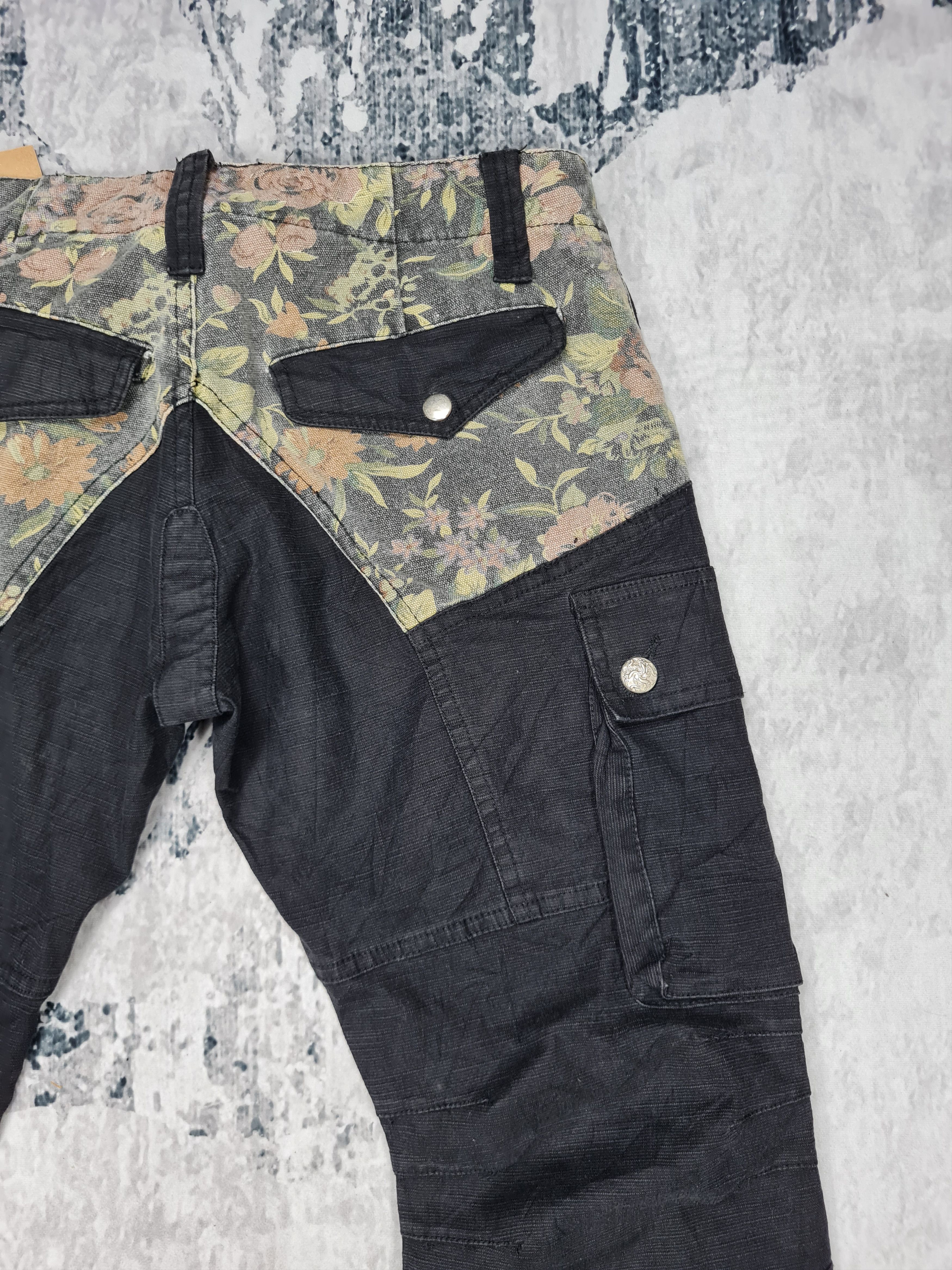 Japanese Brand NAONI Tactical Parachute Cargo Bondage Pants 33x31 JB0061 Size US 33 - 7 Thumbnail