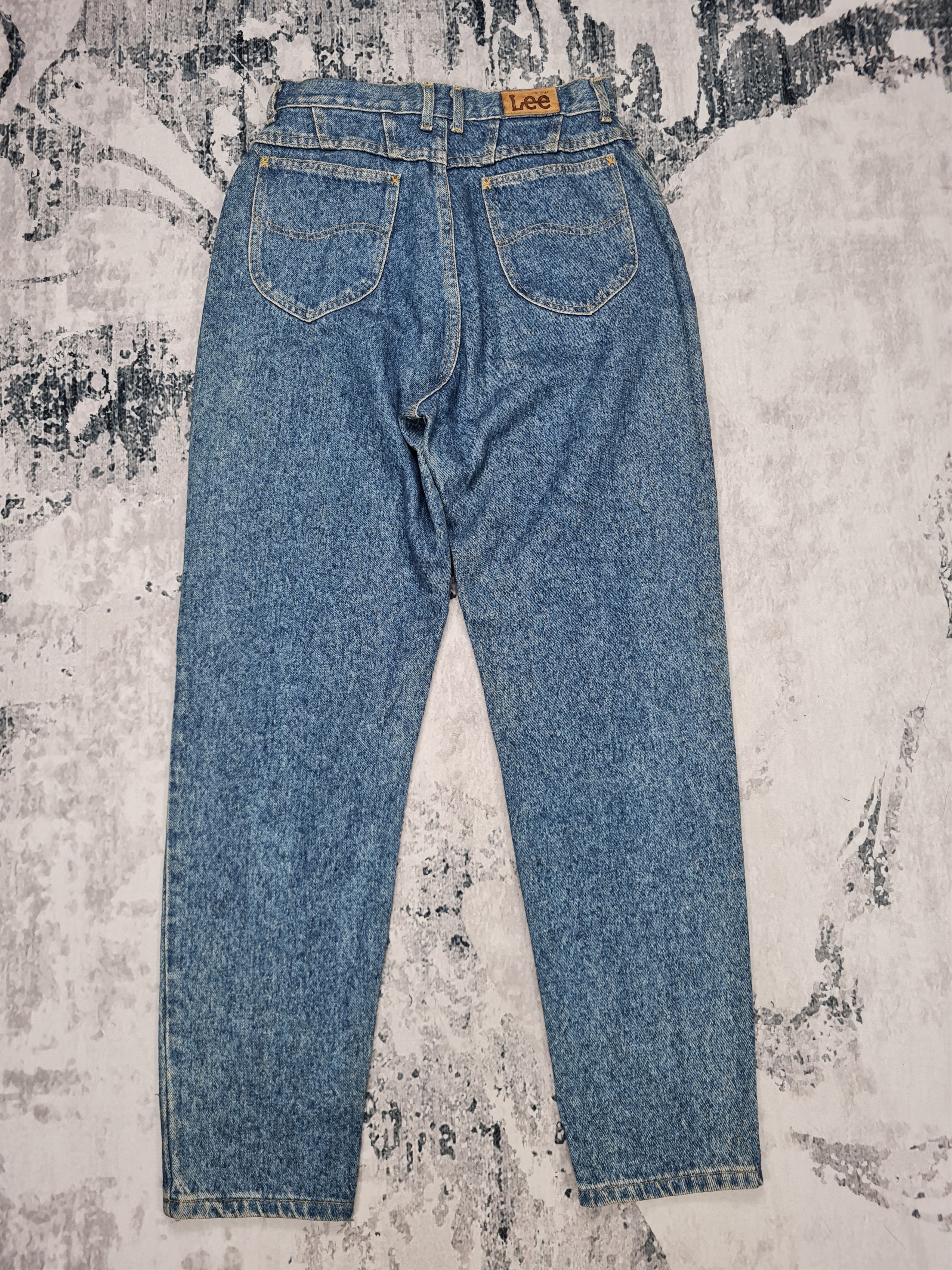 Lee Vintage Lee Stone Wash Acid Wash Jeans 28x30.5 JB0068 Size US 28 / EU 44 - 1 Thumbnail