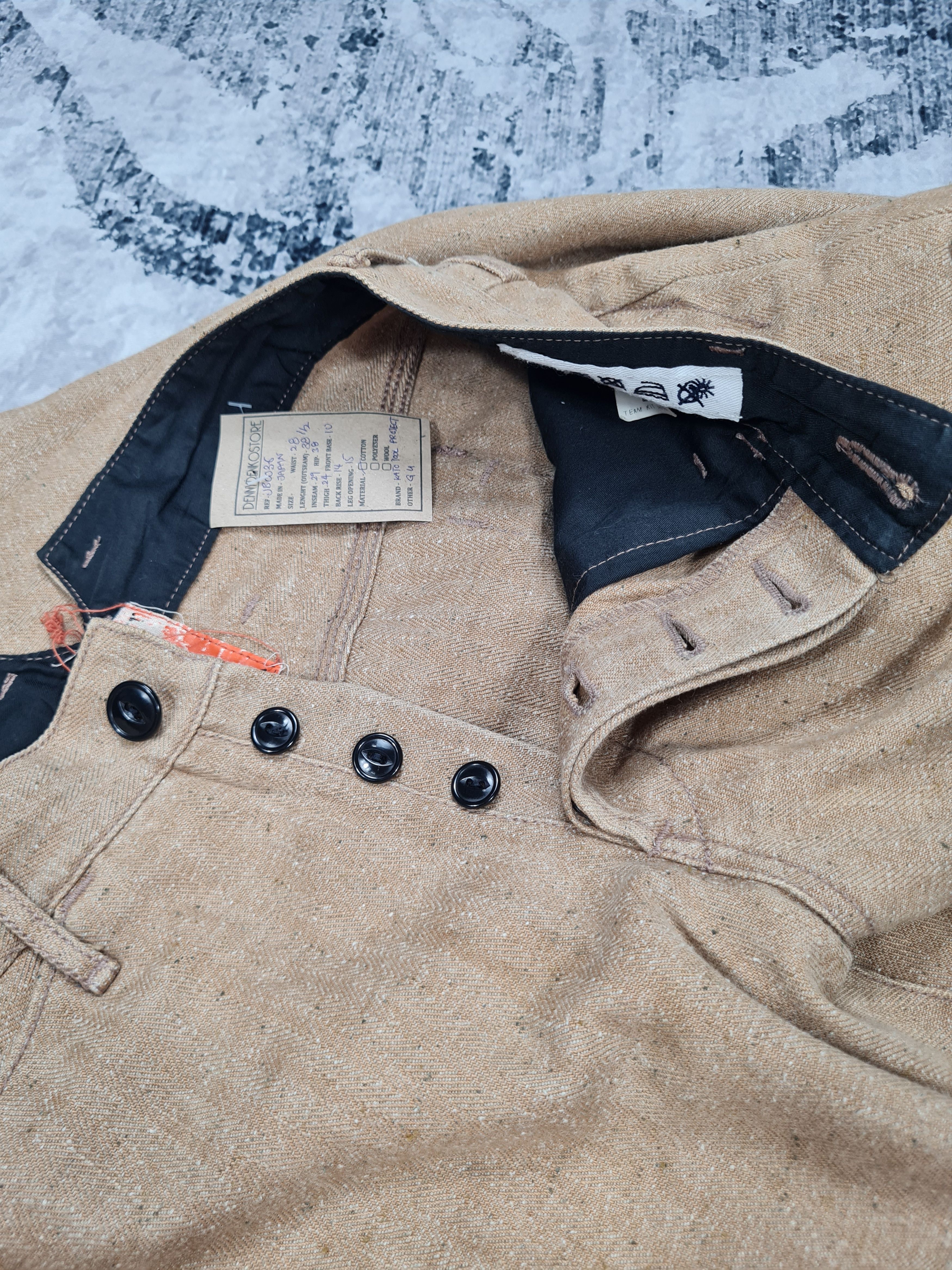Japanese Brand KATOTOOL PROJECT Workwear Retro Style Pants 28x29 JB0036 Size US 28 / EU 44 - 9 Thumbnail