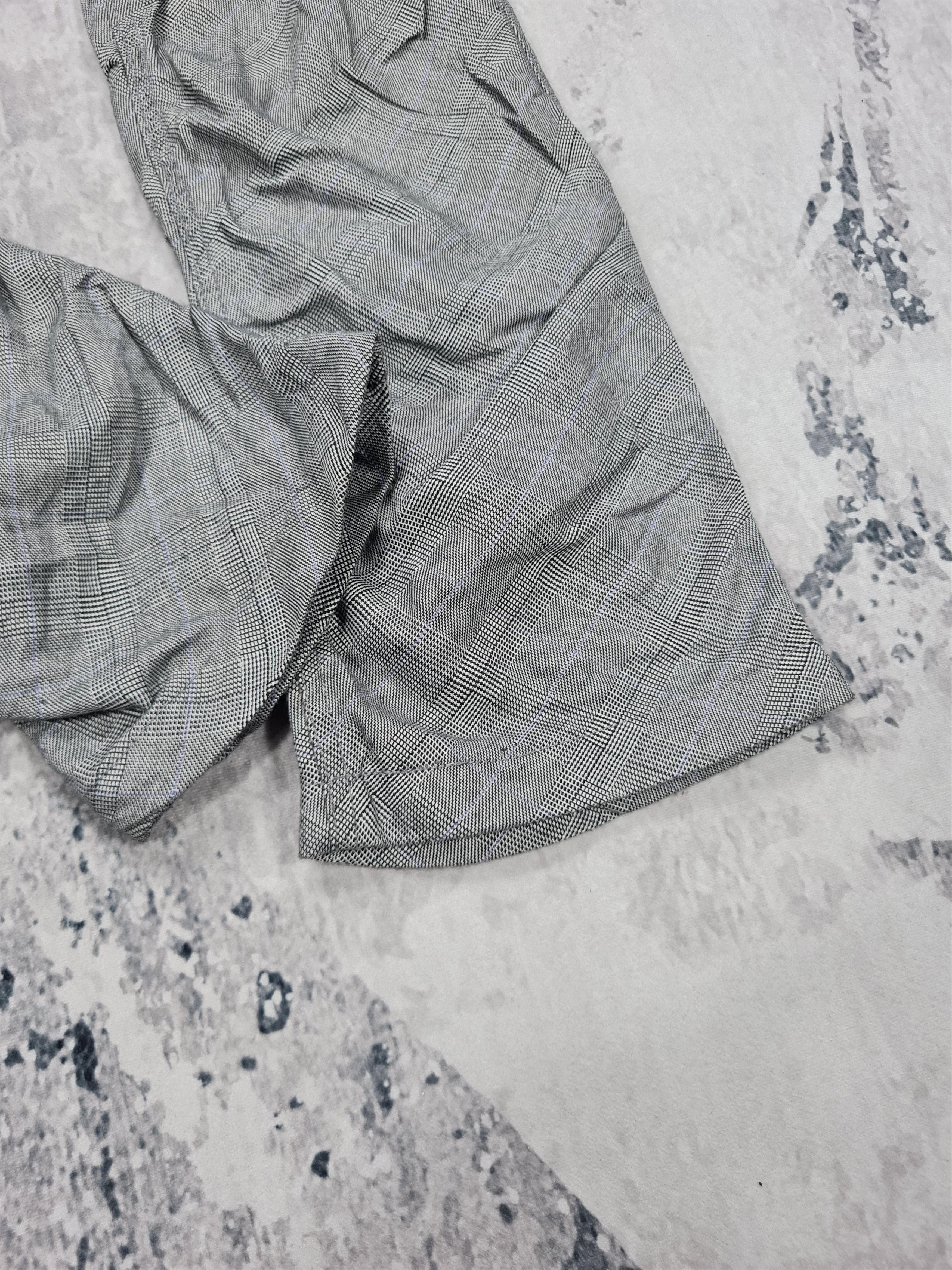Japanese Brand Double Waist Multi Pocket Checked Punk Design 30x31 JB0014 Size US 30 / EU 46 - 7 Thumbnail
