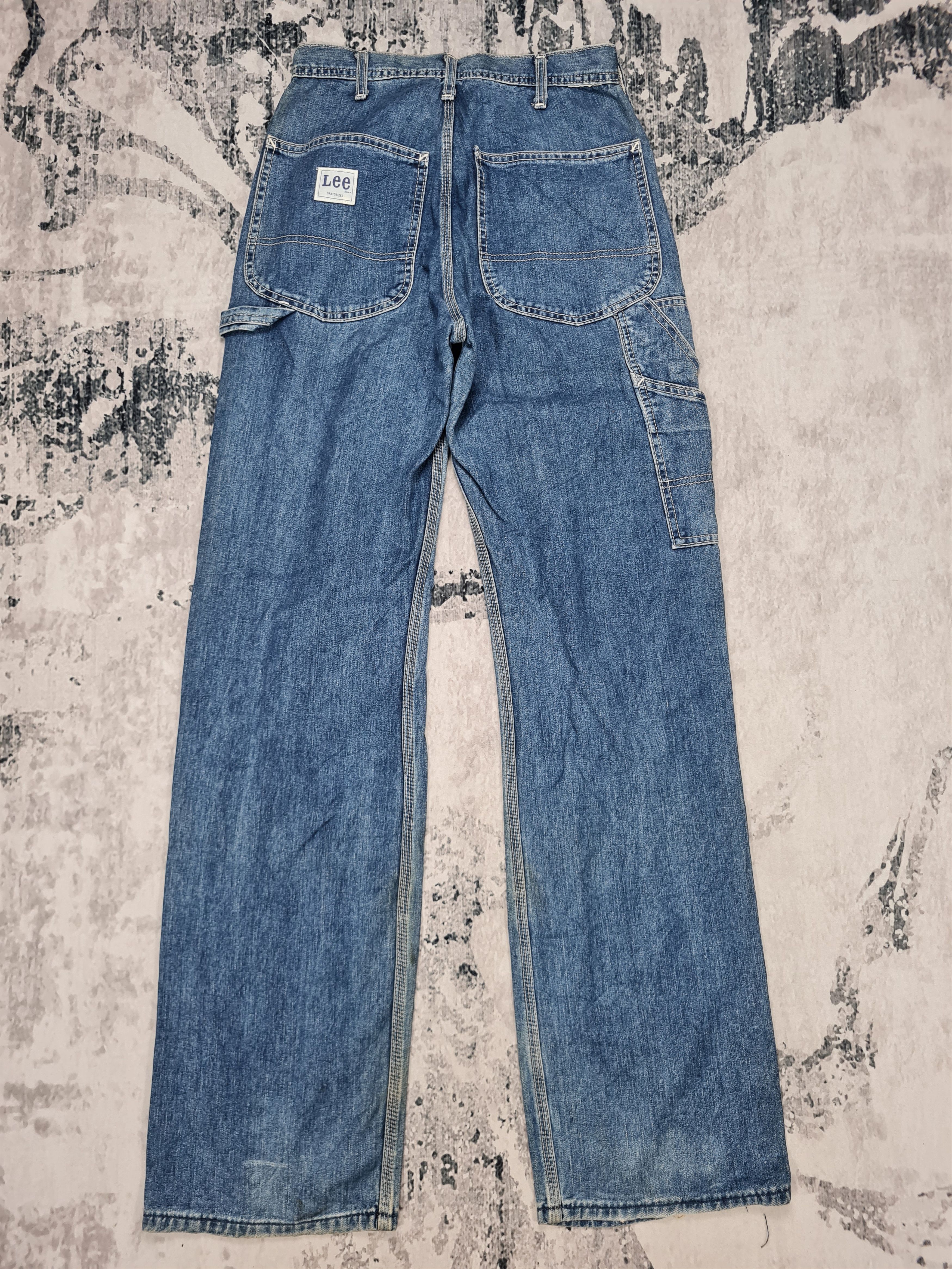 image of Lee Workwear Workers Denim Jeans 25X33 Jb0047 in Blue, Men's (Size 26)