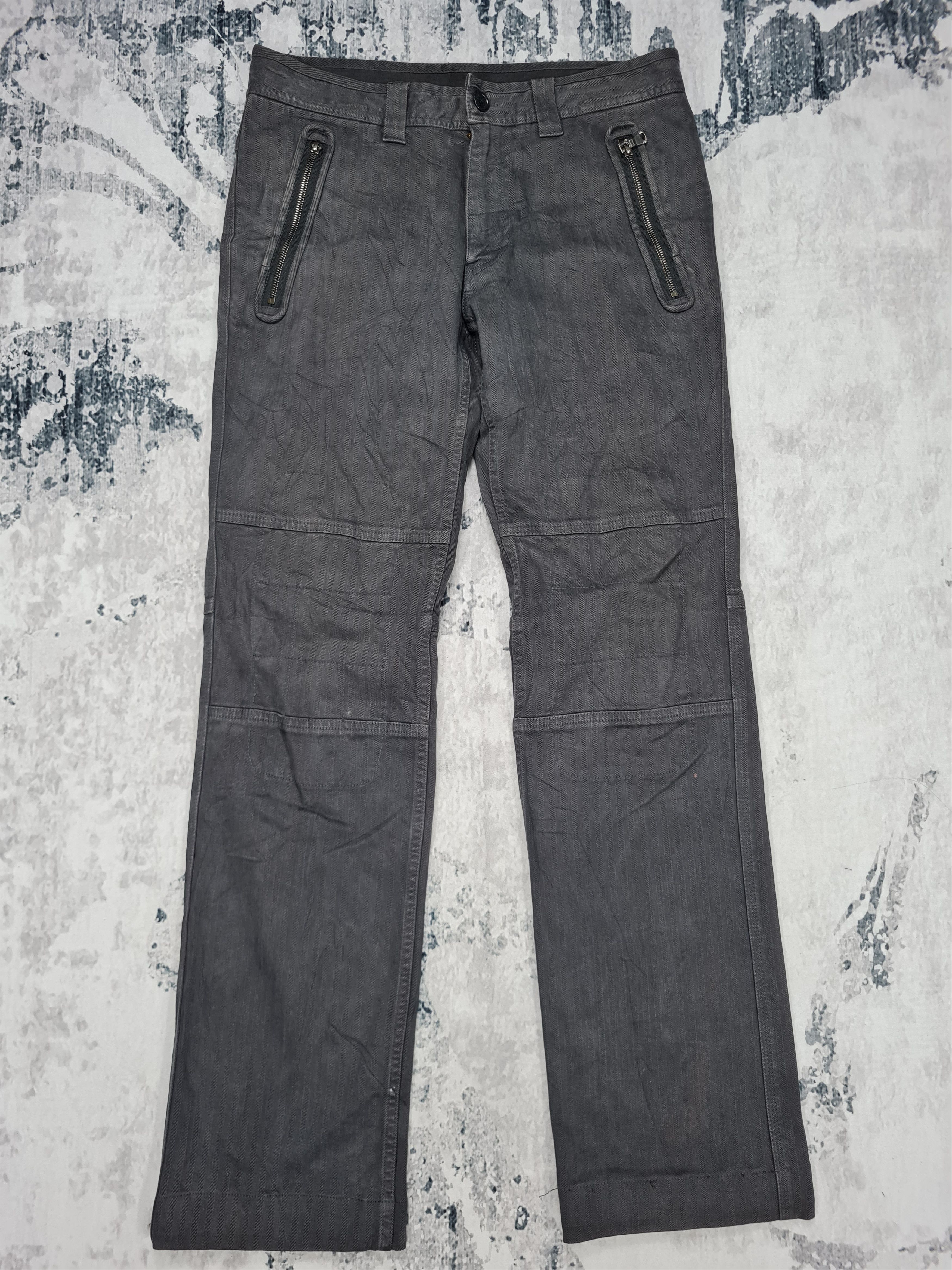 image of If Six Was Nine x Joseph Homme Tactical Military Flare Pants 32X32.5 Jb0002 in Grey, Men's