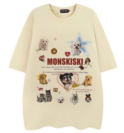 Monskiski Oversized T-shirt