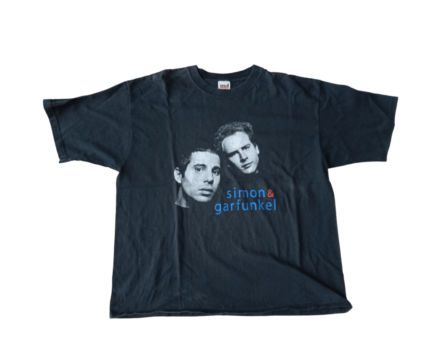 Vintage Vintage 00s Simon & Garfunkel 2003 Cropped T Shirt Size US XL / EU 56 / 4 - 1 Thumbnail