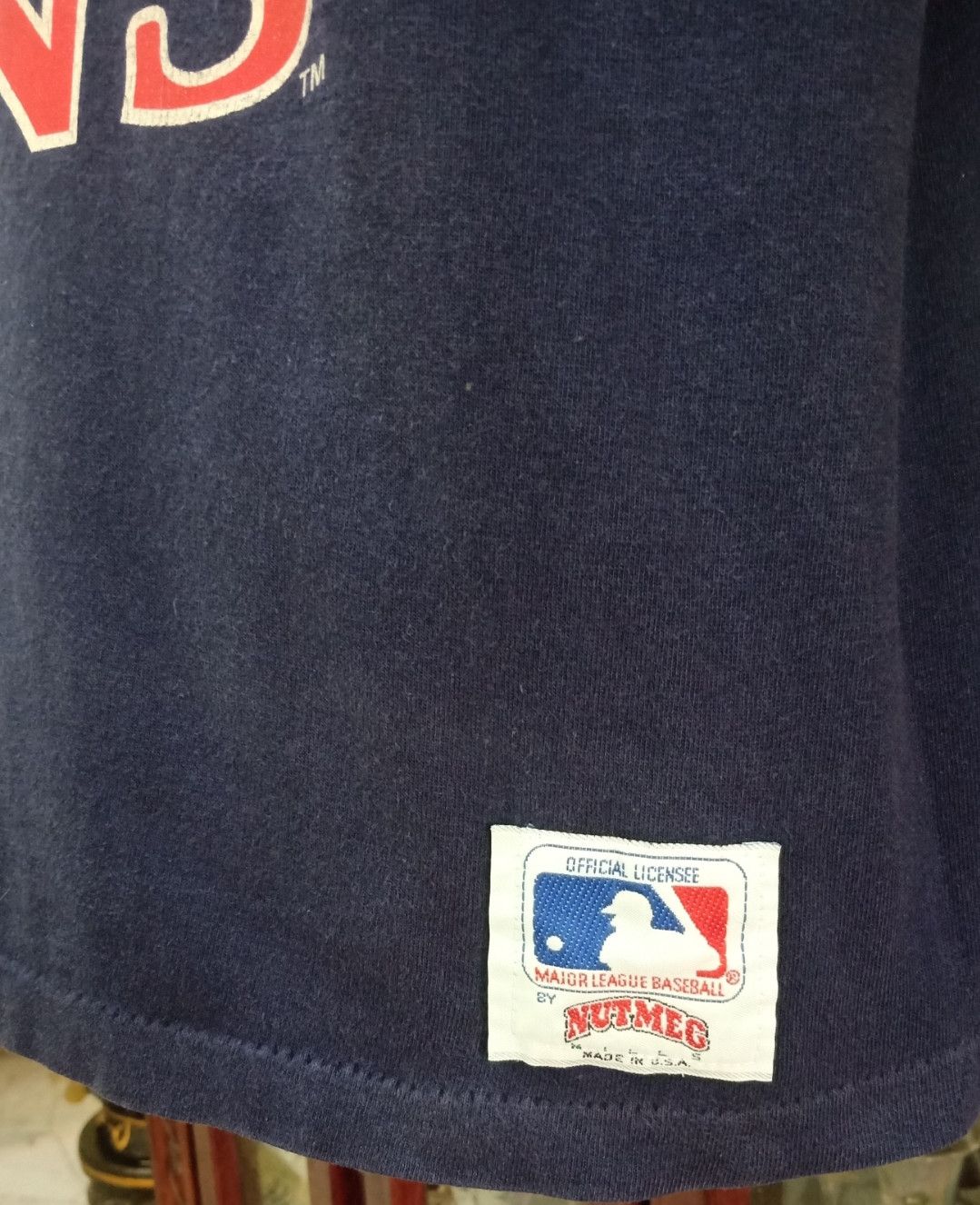 MLB × Nutmeg × Warner Bros Vintage 90s MLB Minnesota Twins x Tasmanian Devil T-shirt Size US L / EU 52-54 / 3 - 2 Thumbnail