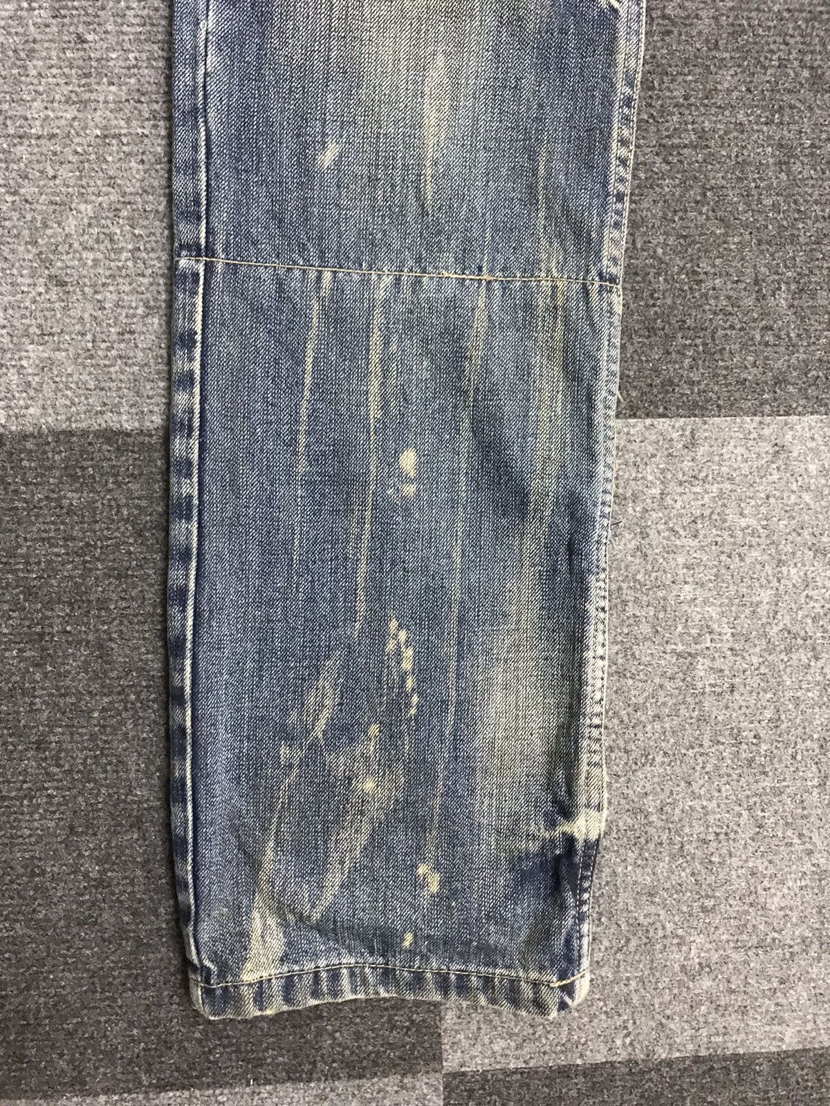 PPFM Archival Design PPFM Distressed Hybrid Jeans Size US 31 - 10 Thumbnail