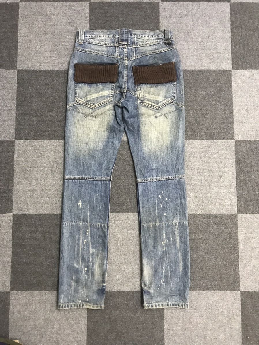 PPFM Archival Design PPFM Distressed Hybrid Jeans Size US 31 - 11 Thumbnail