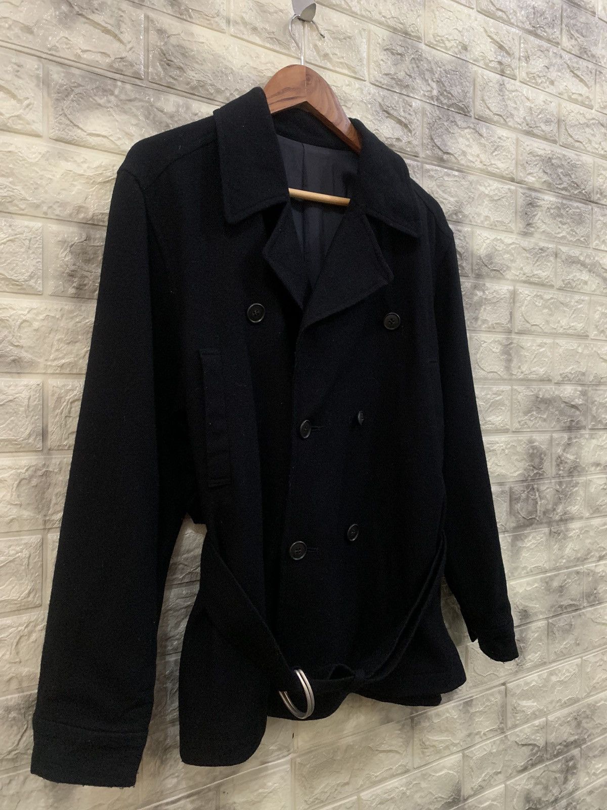 Issey Miyake Issey Miyake Double breasted jacket Size US L / EU 52-54 / 3 - 3 Thumbnail