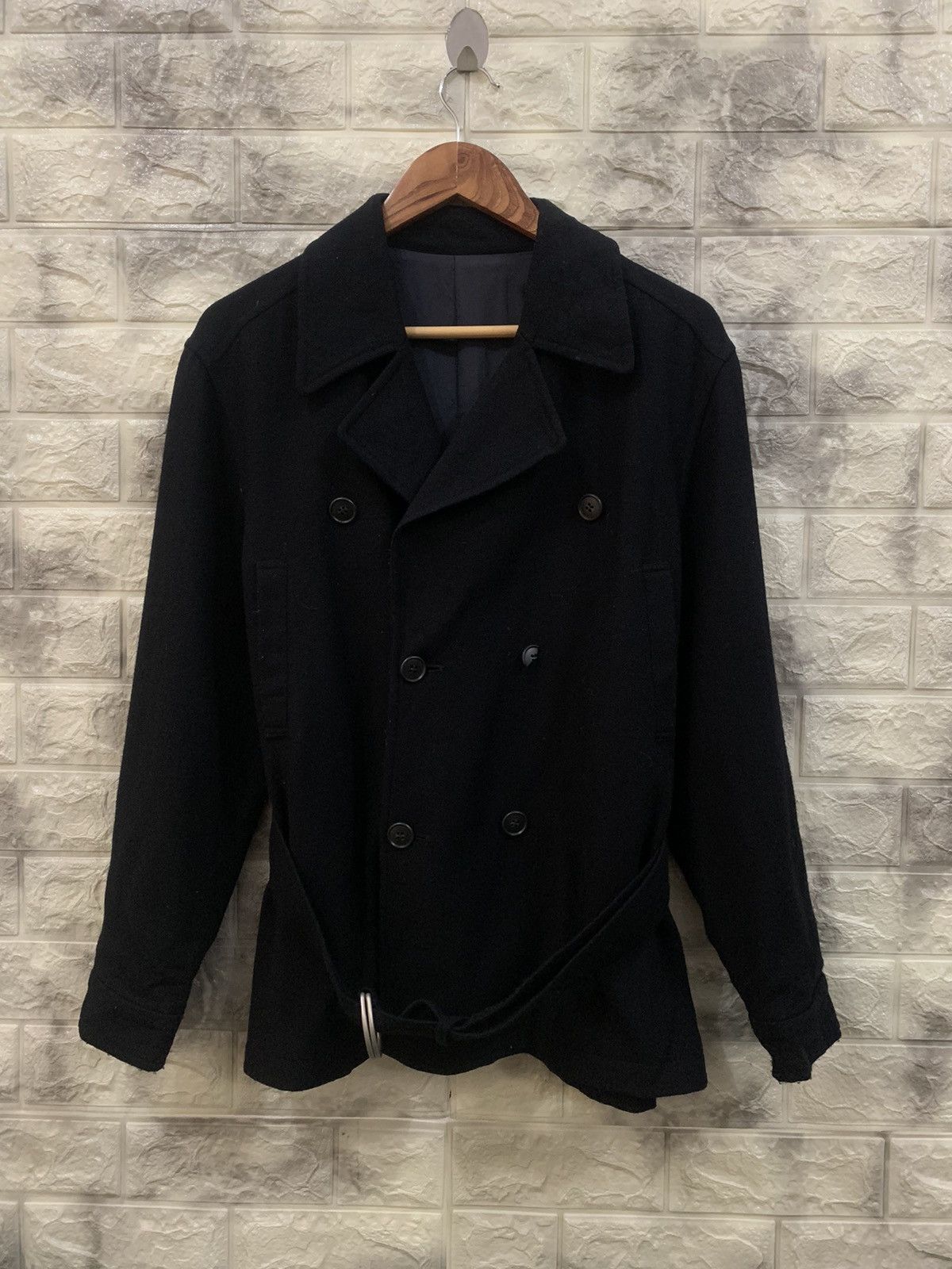 Issey Miyake Issey Miyake Double breasted jacket Size US L / EU 52-54 / 3 - 2 Thumbnail