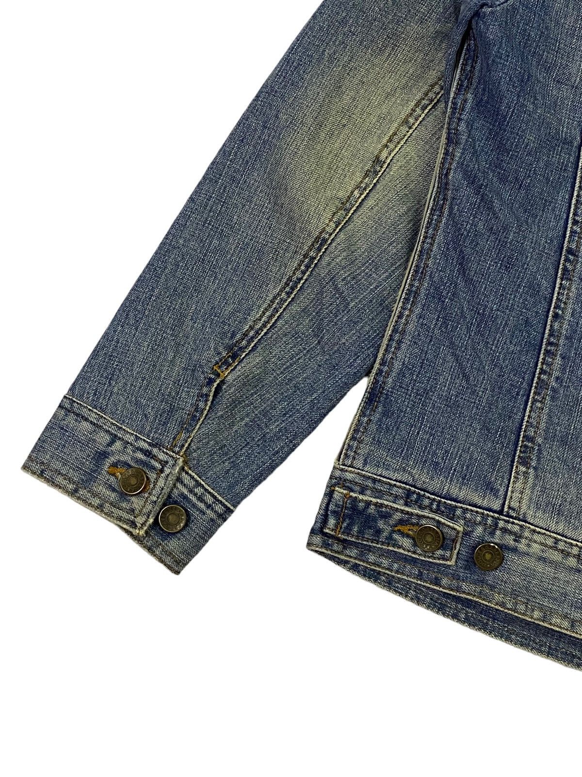 Designer Rare‼️D&G Rigid Denim Horsehide Jacket Size US M / EU 48-50 / 2 - 19 Thumbnail
