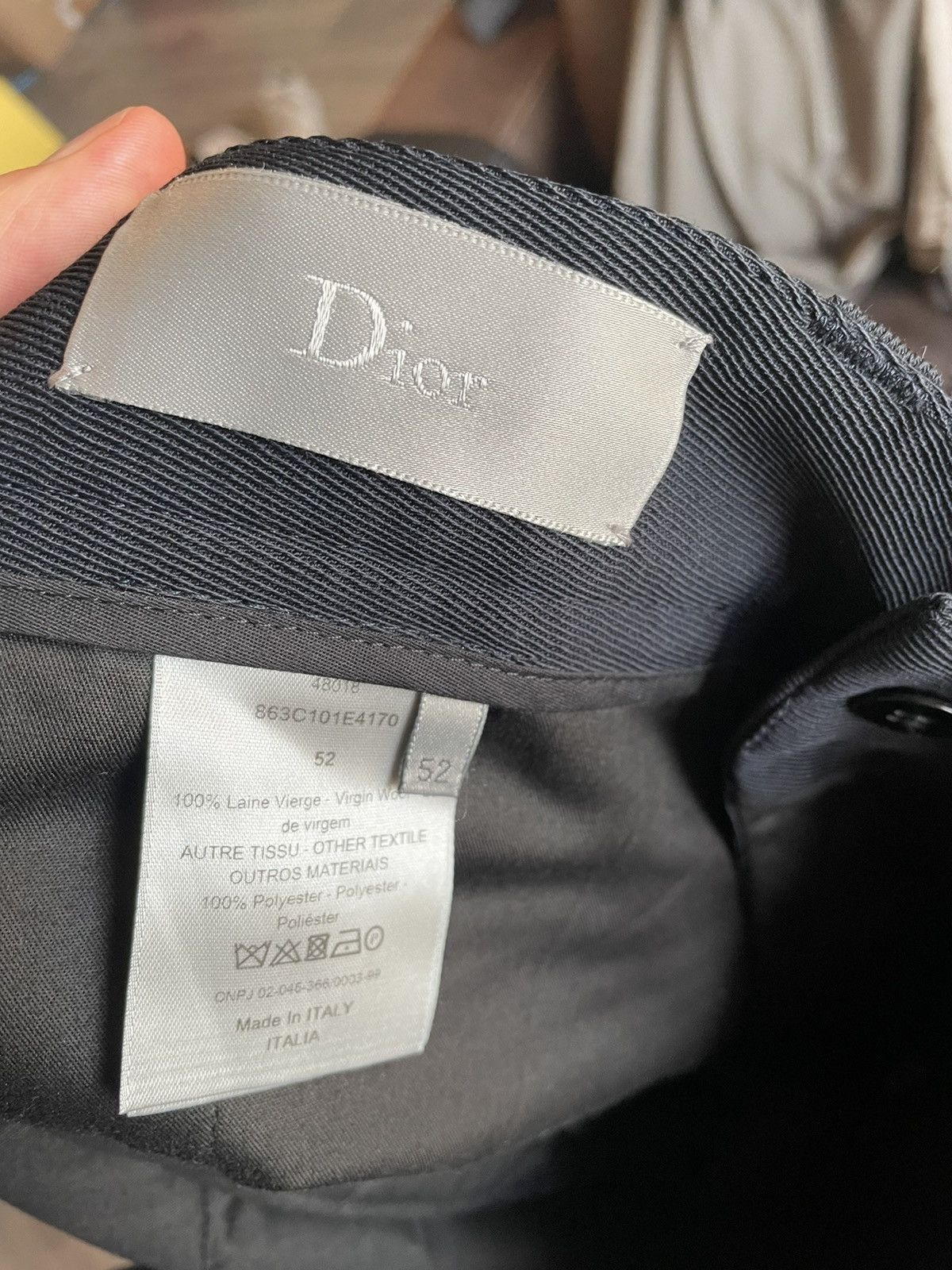 Dior Dior Homme Suit Size 52R - 4 Thumbnail