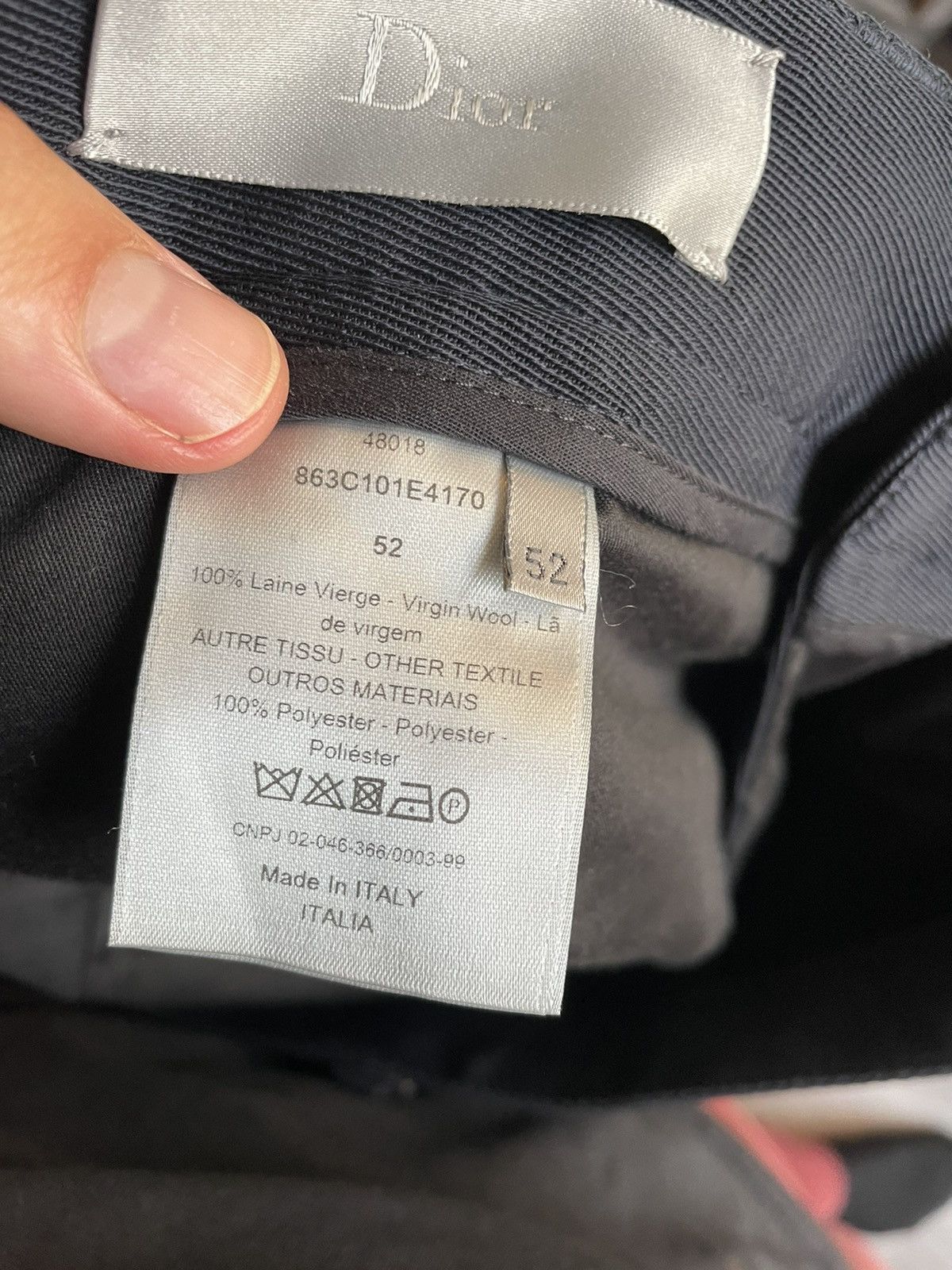 Dior Dior Homme Suit Size 52R - 5 Thumbnail