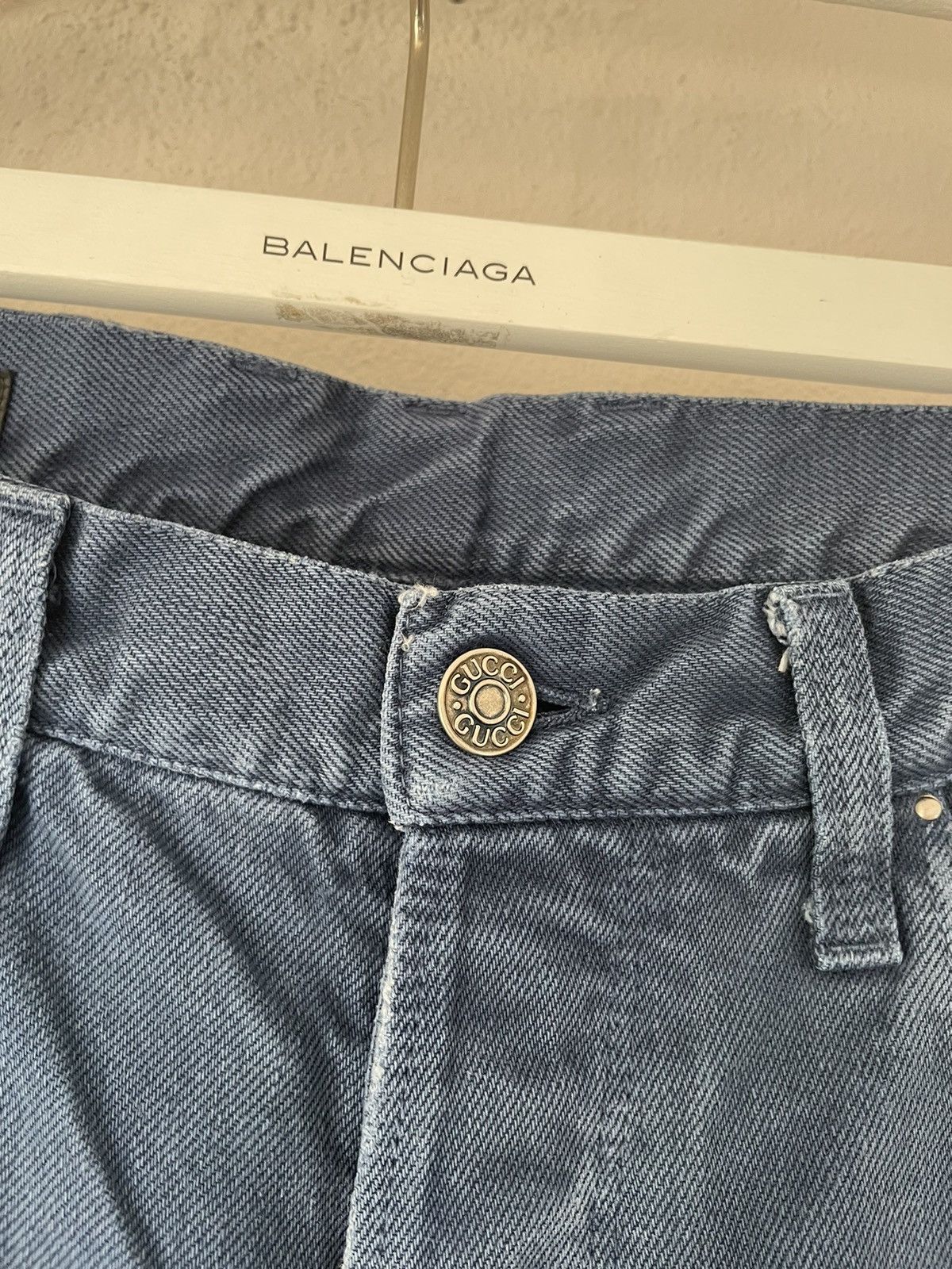 Gucci Vintage Skinny Fit Jeans Size US 30 / EU 46 - 8 Thumbnail
