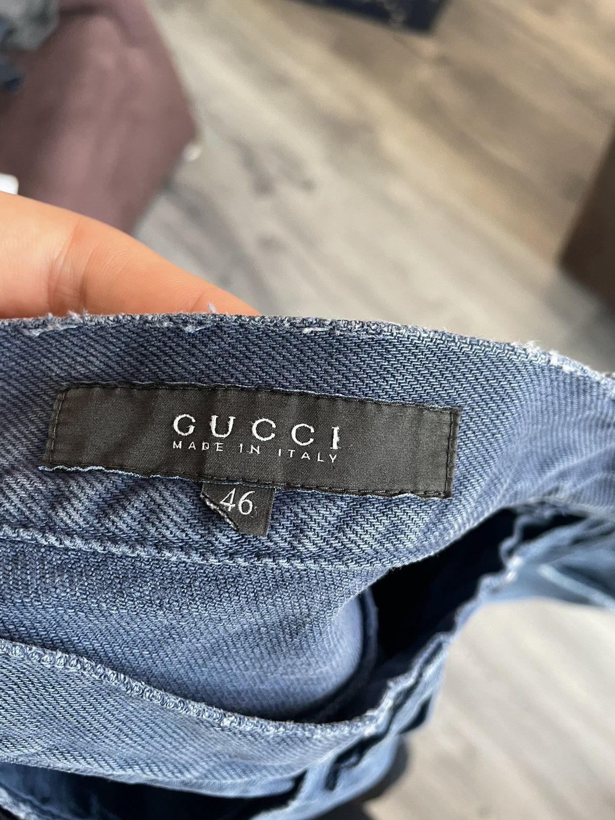 Gucci Vintage Skinny Fit Jeans Size US 30 / EU 46 - 9 Thumbnail