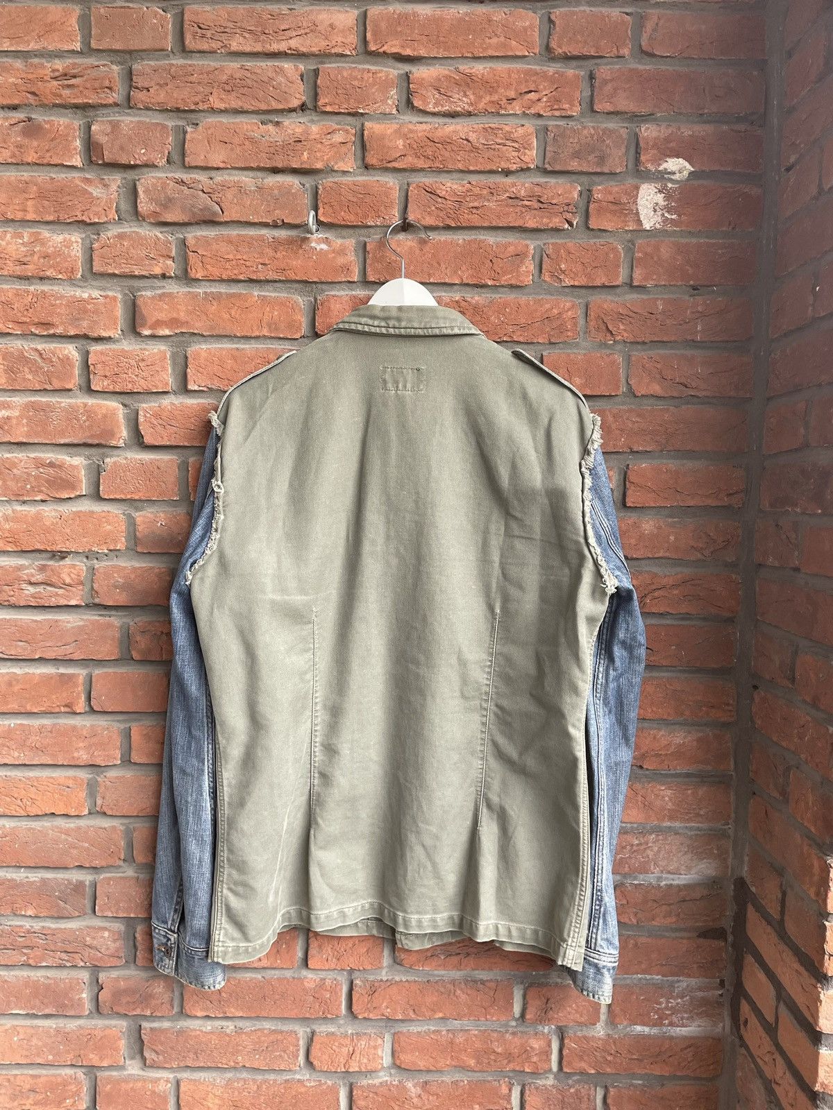 Dolce & Gabbana Military Denim Hybrid Jacket Size US M / EU 48-50 / 2 - 6 Thumbnail