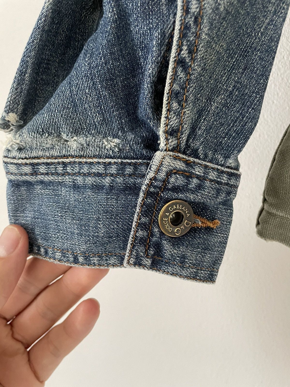 Dolce & Gabbana Military Denim Hybrid Jacket Size US M / EU 48-50 / 2 - 10 Thumbnail