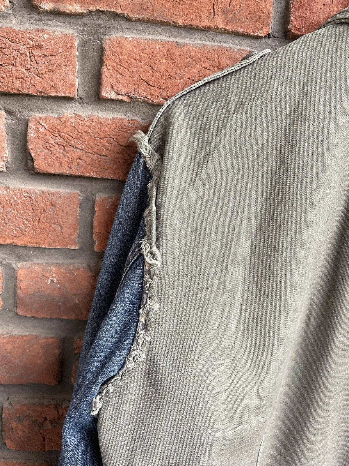 Dolce & Gabbana Military Denim Hybrid Jacket Size US M / EU 48-50 / 2 - 7 Thumbnail