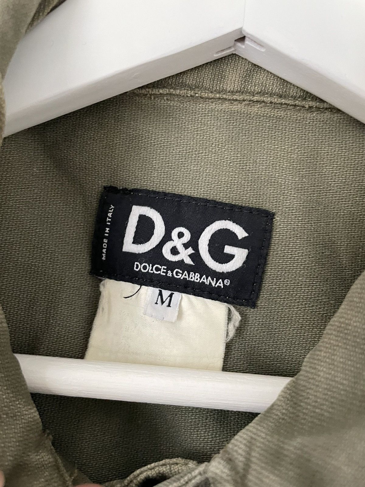 Dolce & Gabbana Military Denim Hybrid Jacket Size US M / EU 48-50 / 2 - 9 Thumbnail