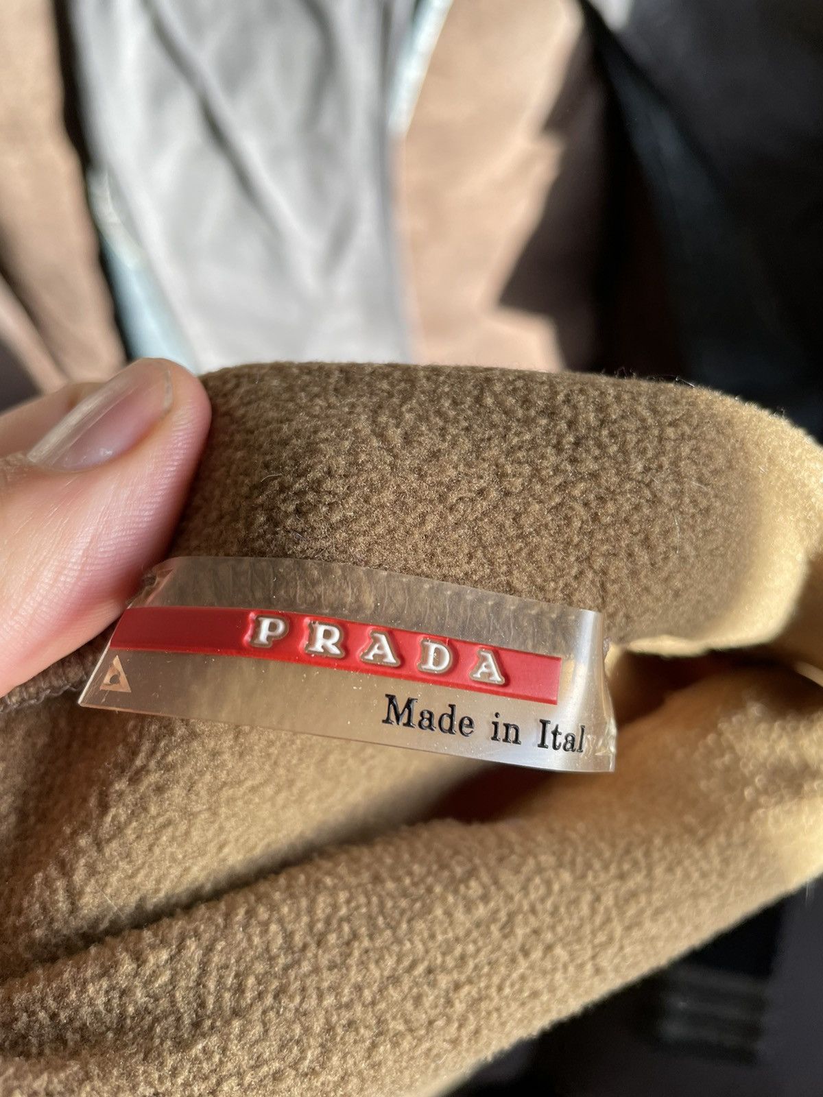 Prada Fleece and Wool Turtleneck Size L / US 10 / IT 46 - 8 Thumbnail