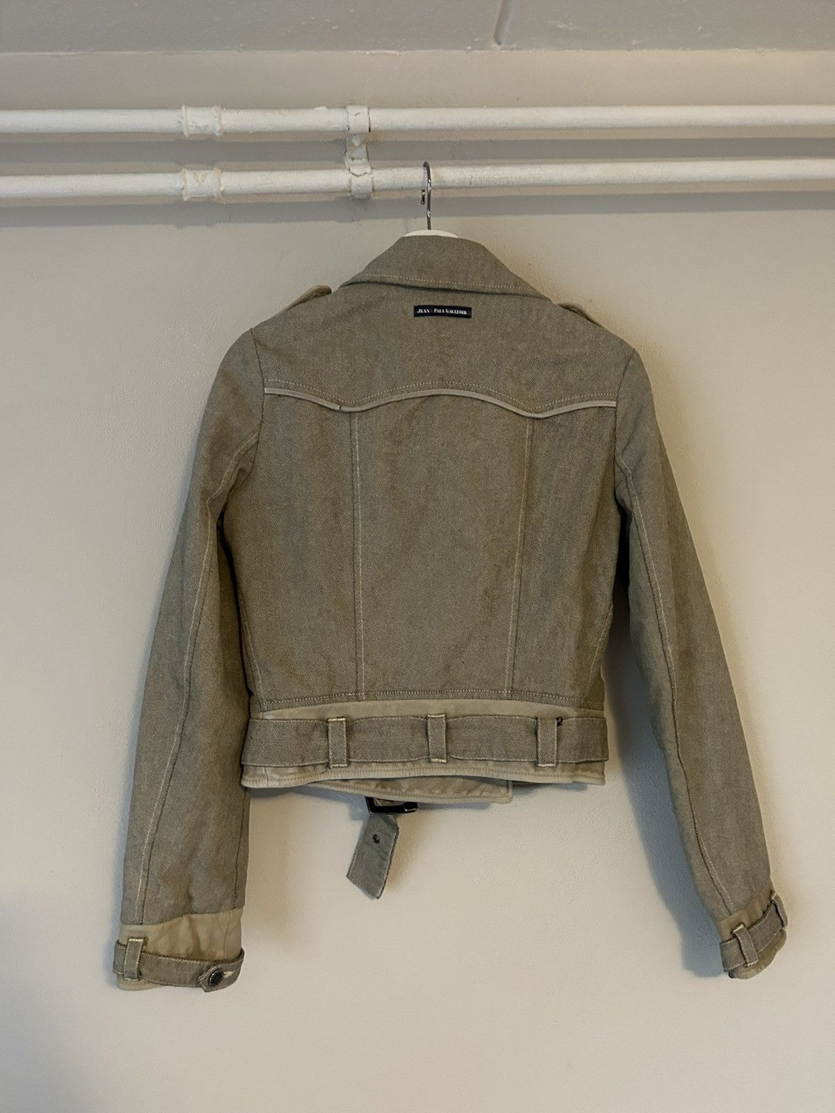 Jean Paul Gaultier Pefecto Jacket with Leather Trimmings Size M / US 6-8 / IT 42-44 - 2 Thumbnail