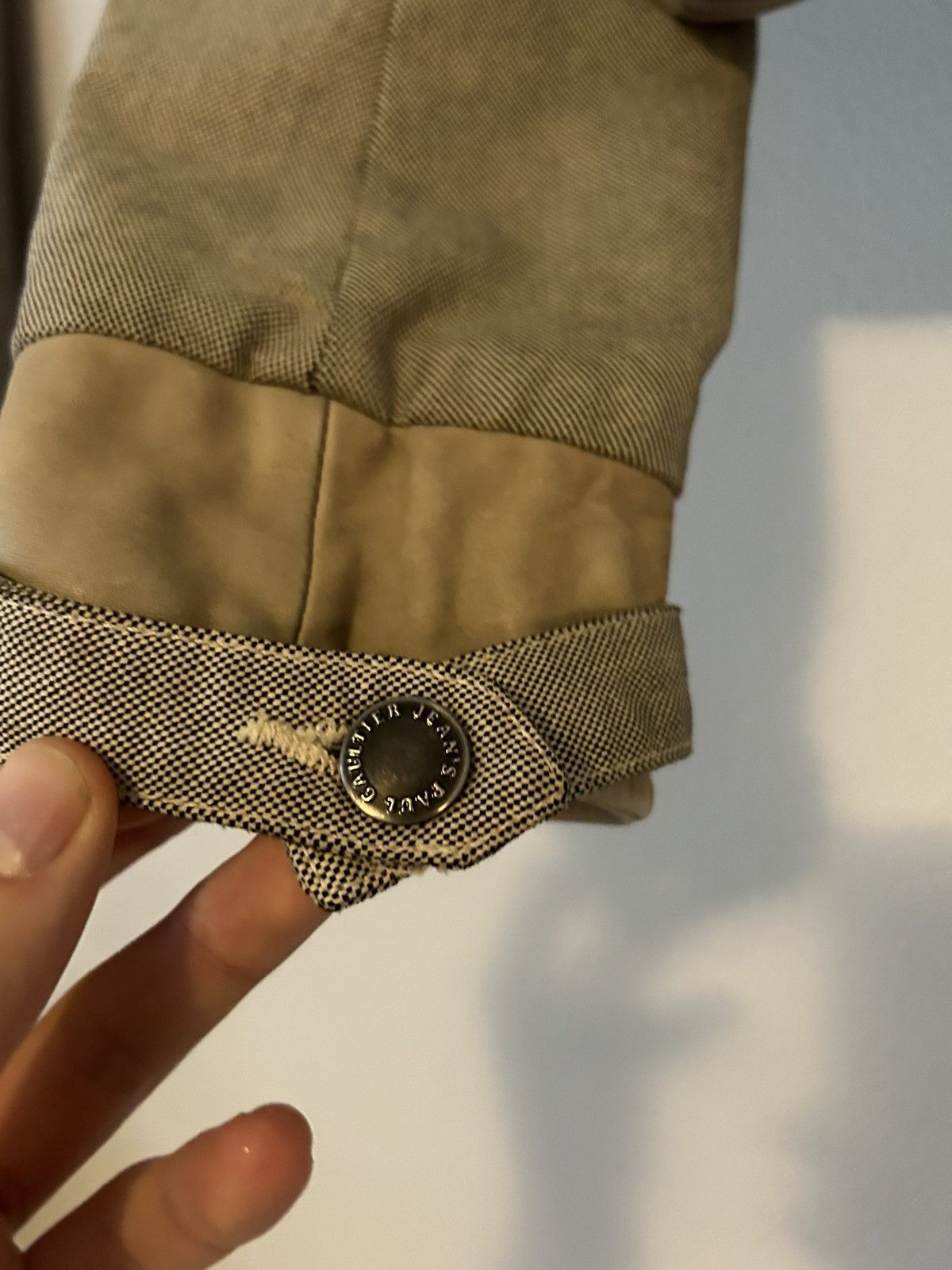 Jean Paul Gaultier Pefecto Jacket with Leather Trimmings Size M / US 6-8 / IT 42-44 - 5 Thumbnail