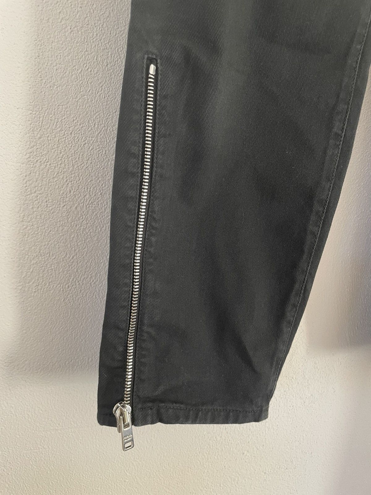 Prada Black Zipper Jeans Size US 30 / EU 46 - 5 Thumbnail