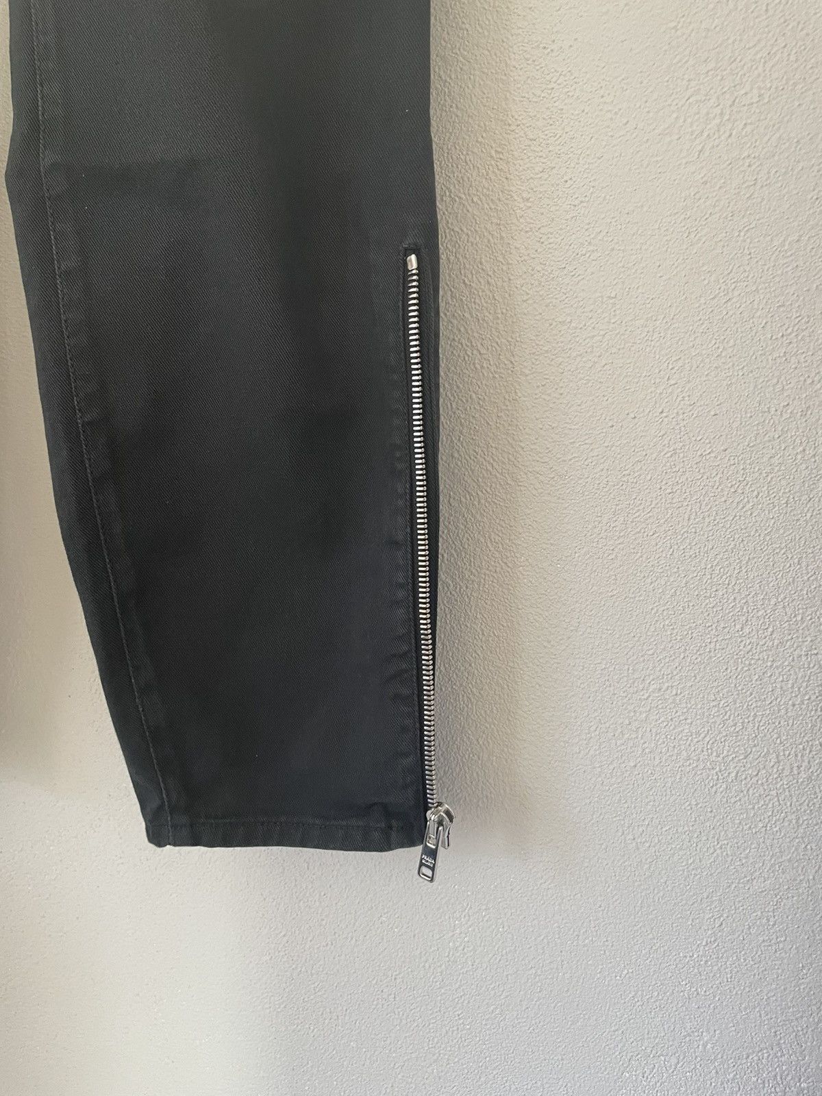 Prada Black Zipper Jeans Size US 30 / EU 46 - 4 Thumbnail