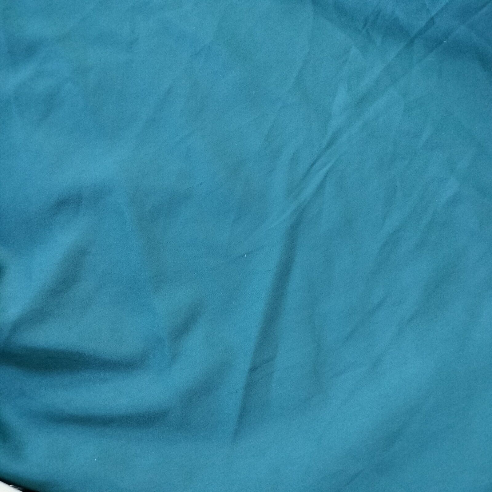 Shein Shein Blouse Top Teal Satin Cowl Neck Flounce Sleeve Size L / US 10 / IT 46 - 8 Thumbnail