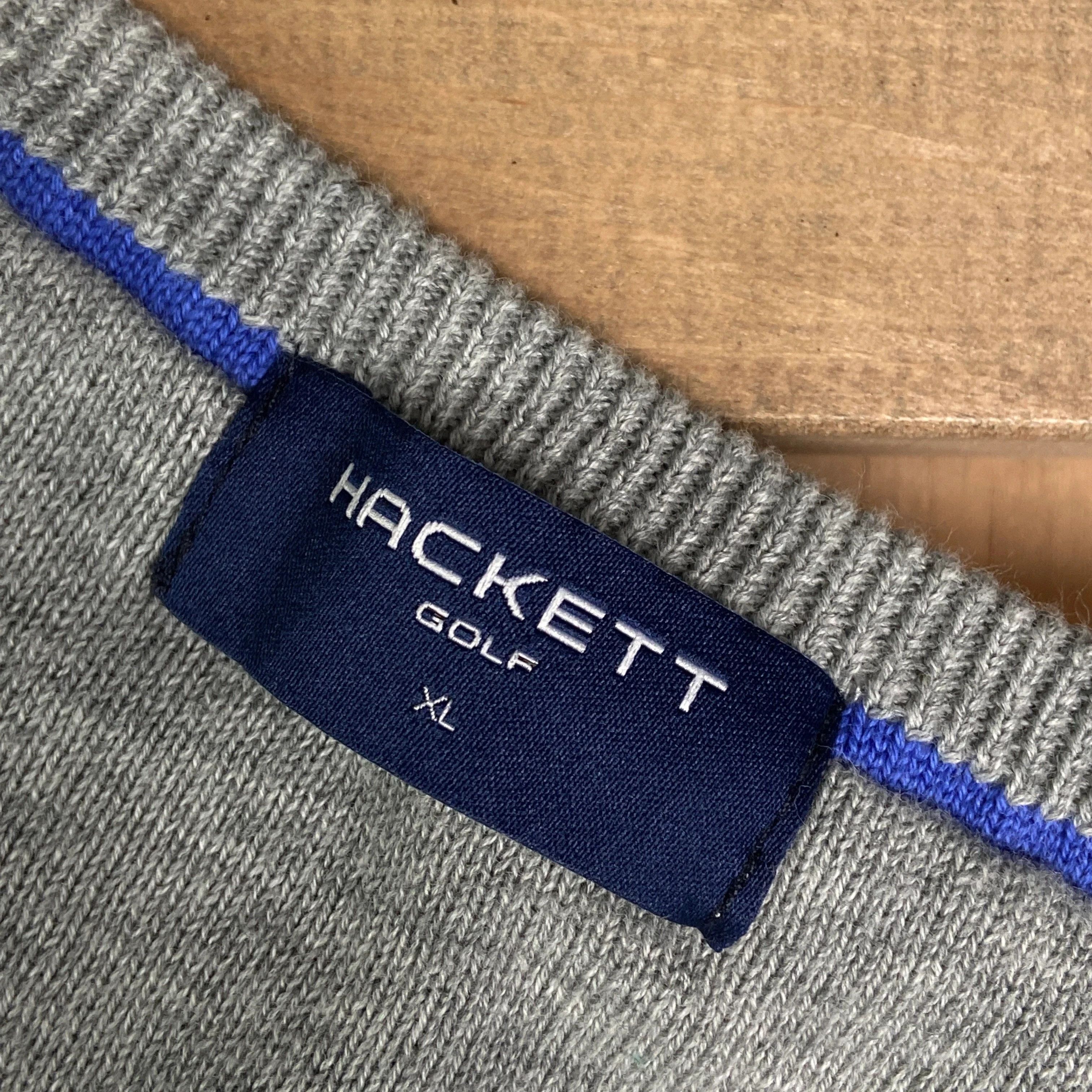 Hackett Mens Jumper Hackett Golf V Neck Size XL Size US XL / EU 56 / 4 - 4 Thumbnail