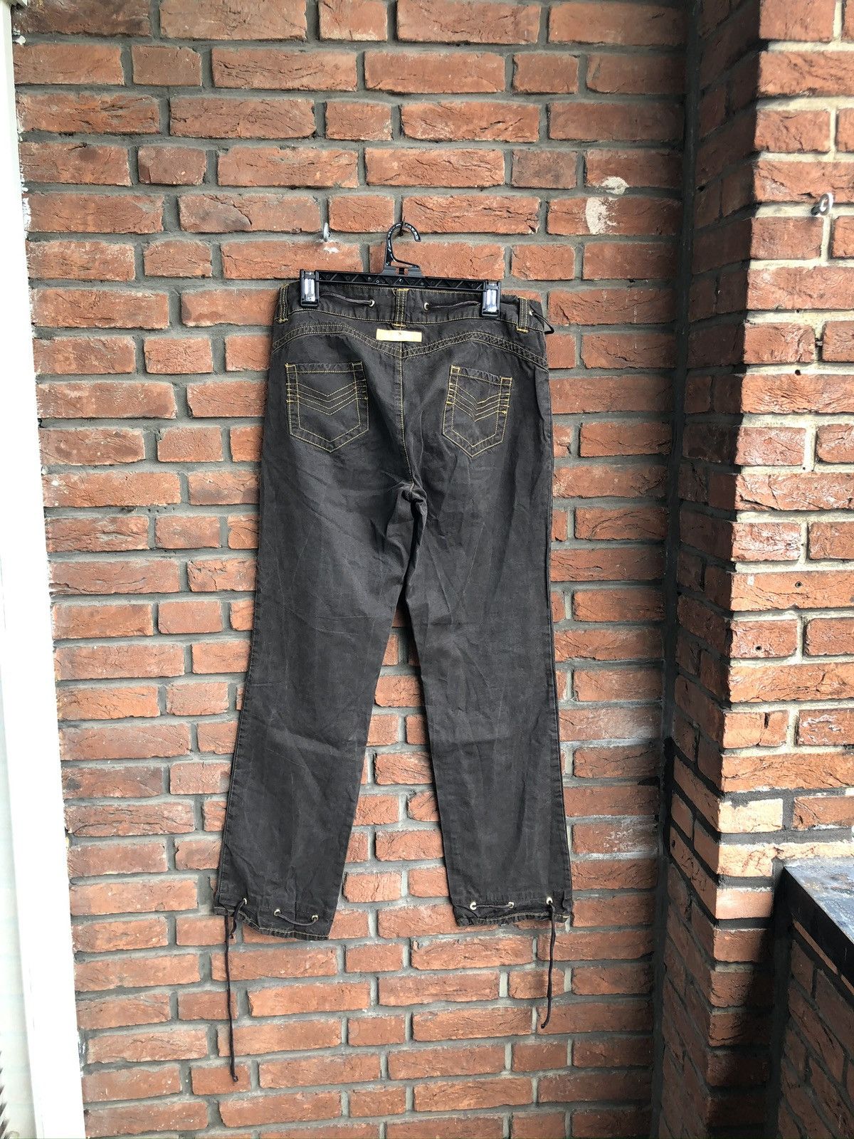 Jean Paul Gaultier Brown Drawstring Pants Size US 28 / EU 44 - 4 Thumbnail