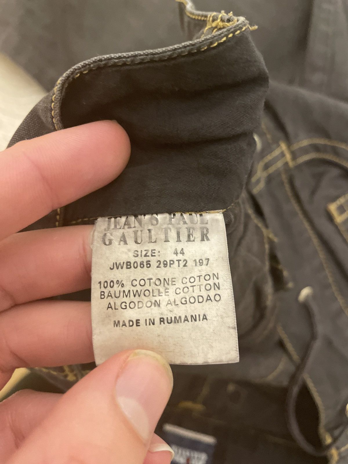 Jean Paul Gaultier Brown Drawstring Pants Size US 28 / EU 44 - 8 Thumbnail