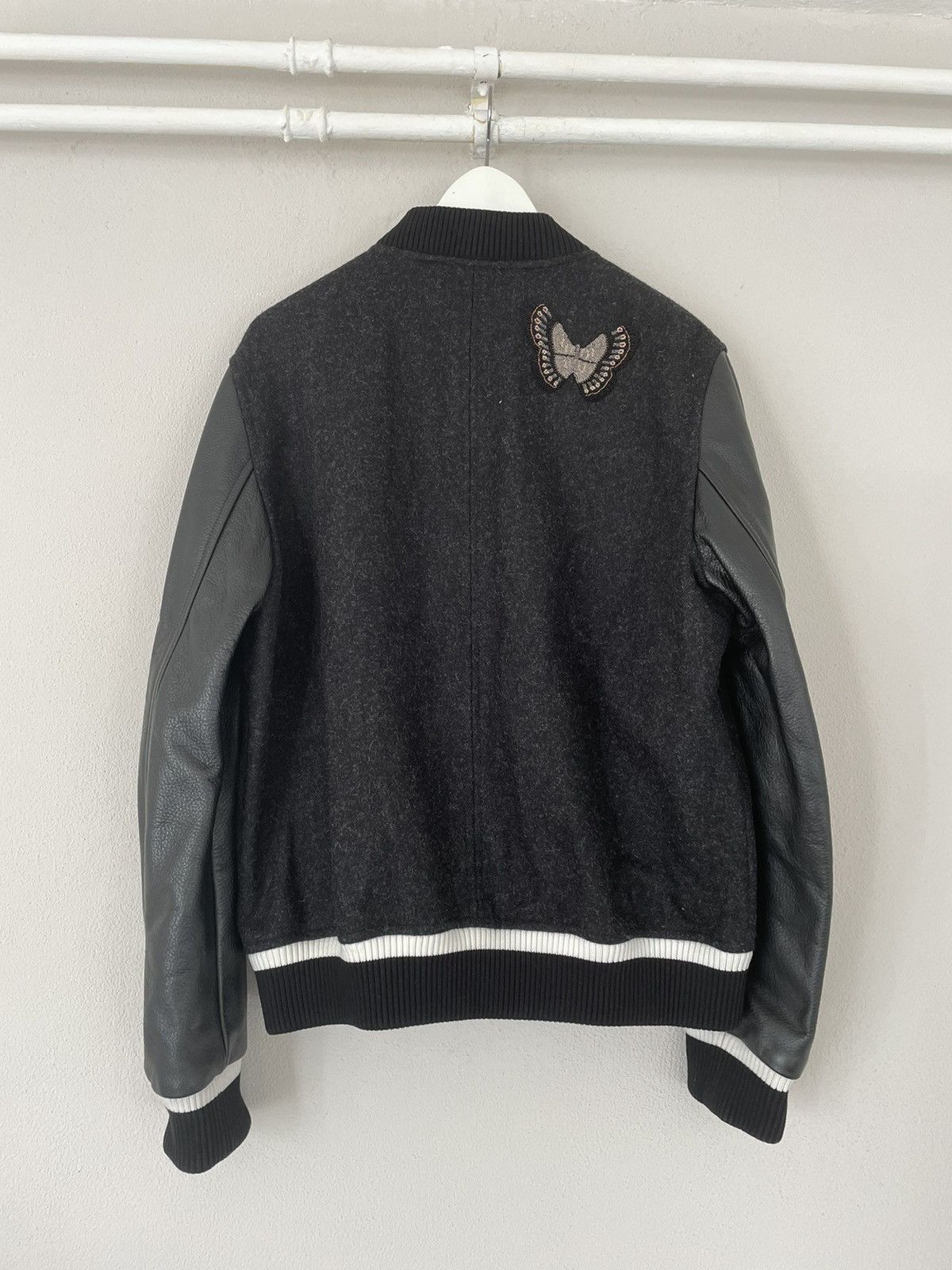 Valentino Valentino Butterfly Varsity Bomber Jacket Size US M / EU 48-50 / 2 - 2 Thumbnail