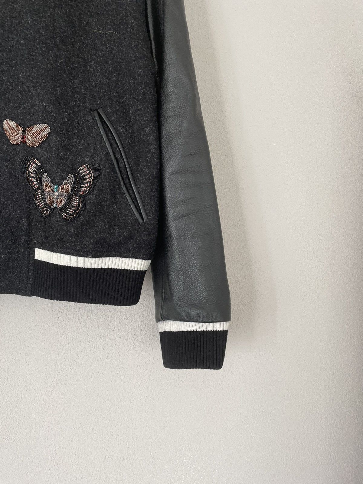 Valentino Valentino Butterfly Varsity Bomber Jacket Size US M / EU 48-50 / 2 - 7 Thumbnail