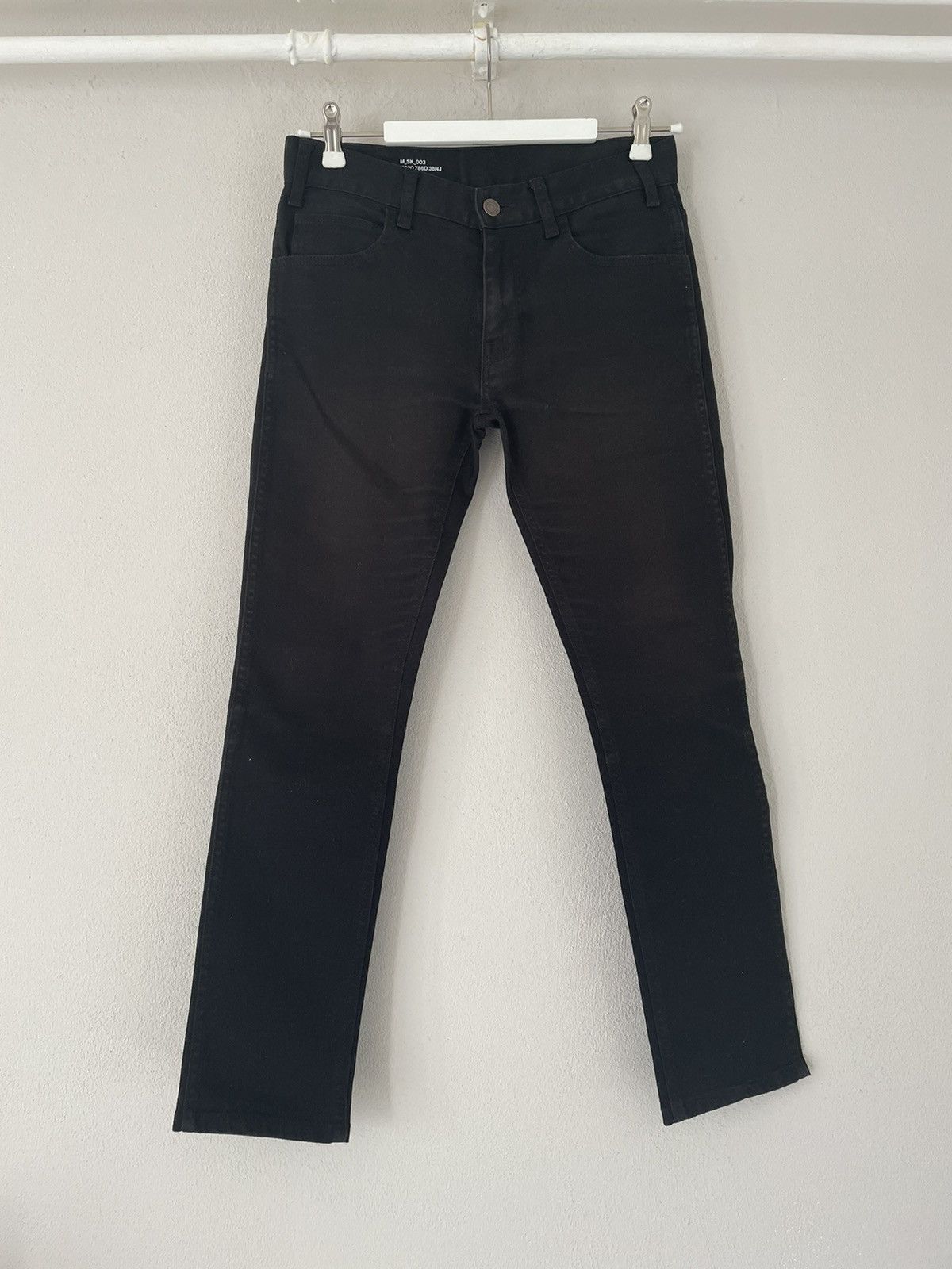 image of Celine Black M_Sk_003 N020 786D 38Nj Denim Jeans, Men's (Size 26)