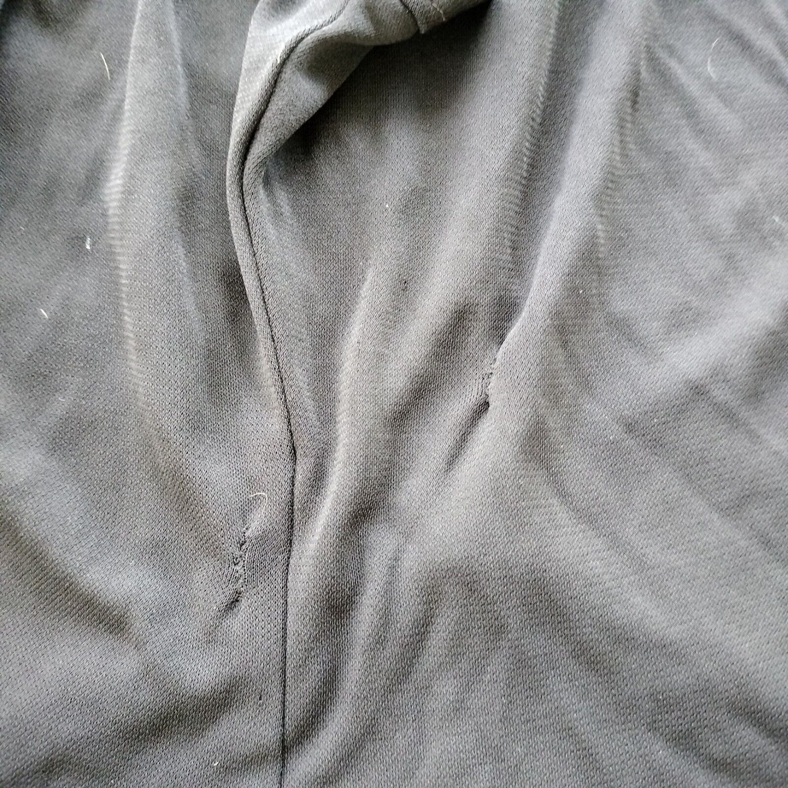 Designer × Man Made In Australia Tengdahl Vintage 90s Top Black Crossover Faux Wrap Size L / US 10 / IT 46 - 10 Thumbnail