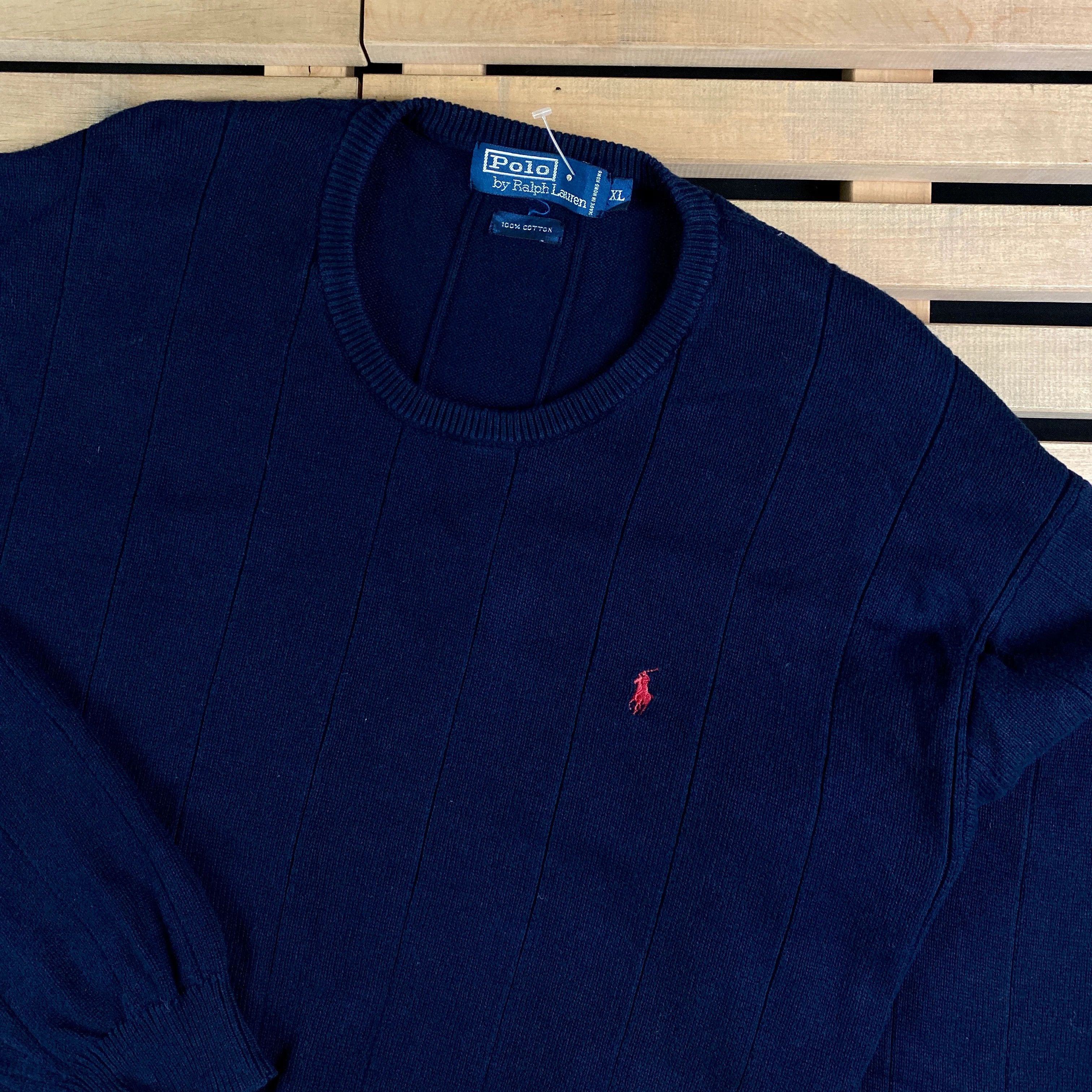 Polo Ralph Lauren × Ralph Lauren × Vintage Mens Sweater Polo Ralph Lauren Vintage Size XL Size US XL / EU 56 / 4 - 2 Thumbnail