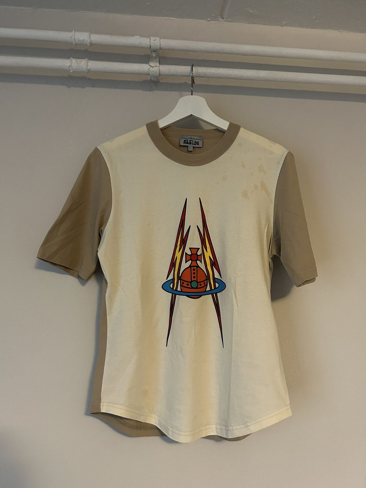 Vivienne Westwood Orb Print T-Shirt Size US L / EU 52-54 / 3 - 1 Thumbnail