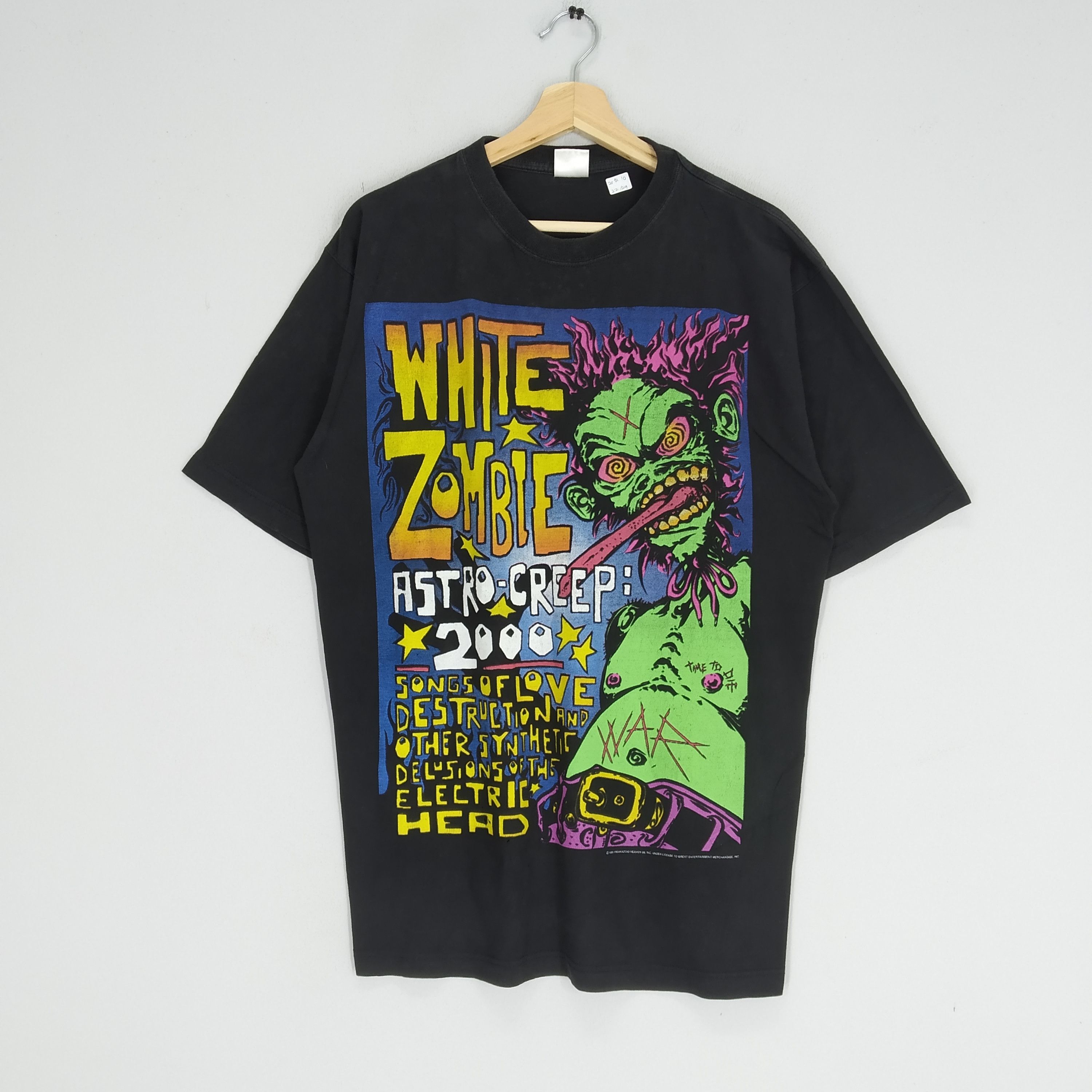 Band Tees × Vintage Vintage OG 90s White Zombie Metal Band Rock Tour Shirt Size US XL / EU 56 / 4 - 1 Thumbnail