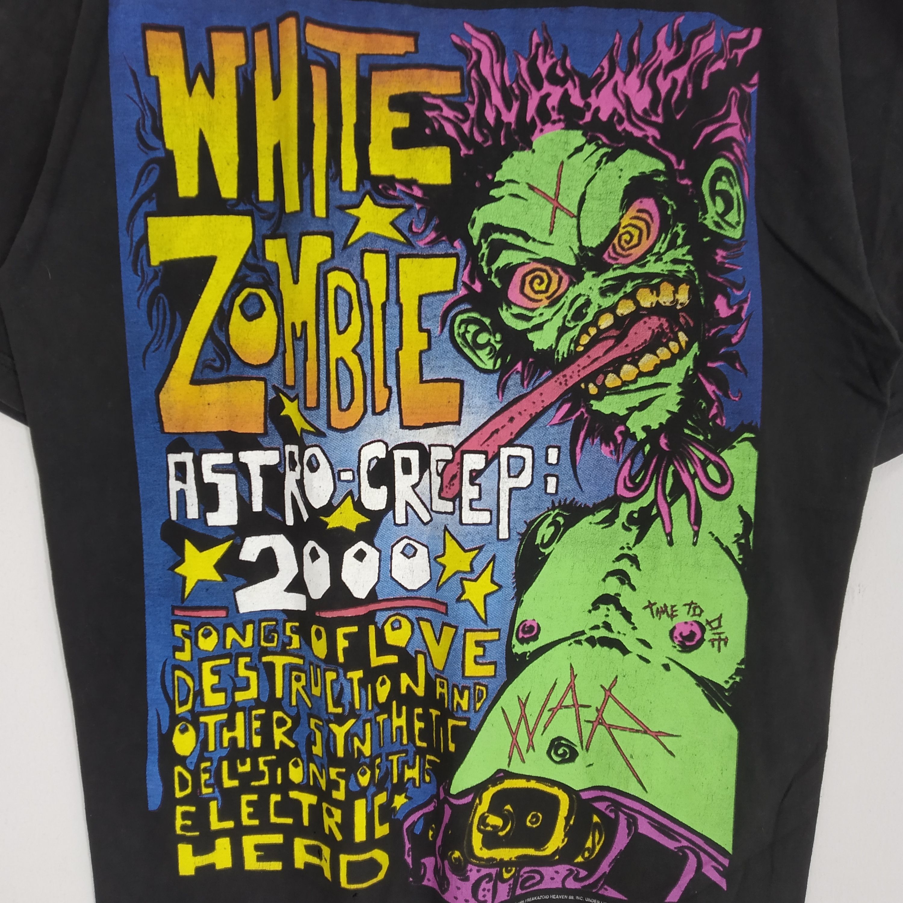 Band Tees × Vintage Vintage OG 90s White Zombie Metal Band Rock Tour Shirt Size US XL / EU 56 / 4 - 4 Thumbnail