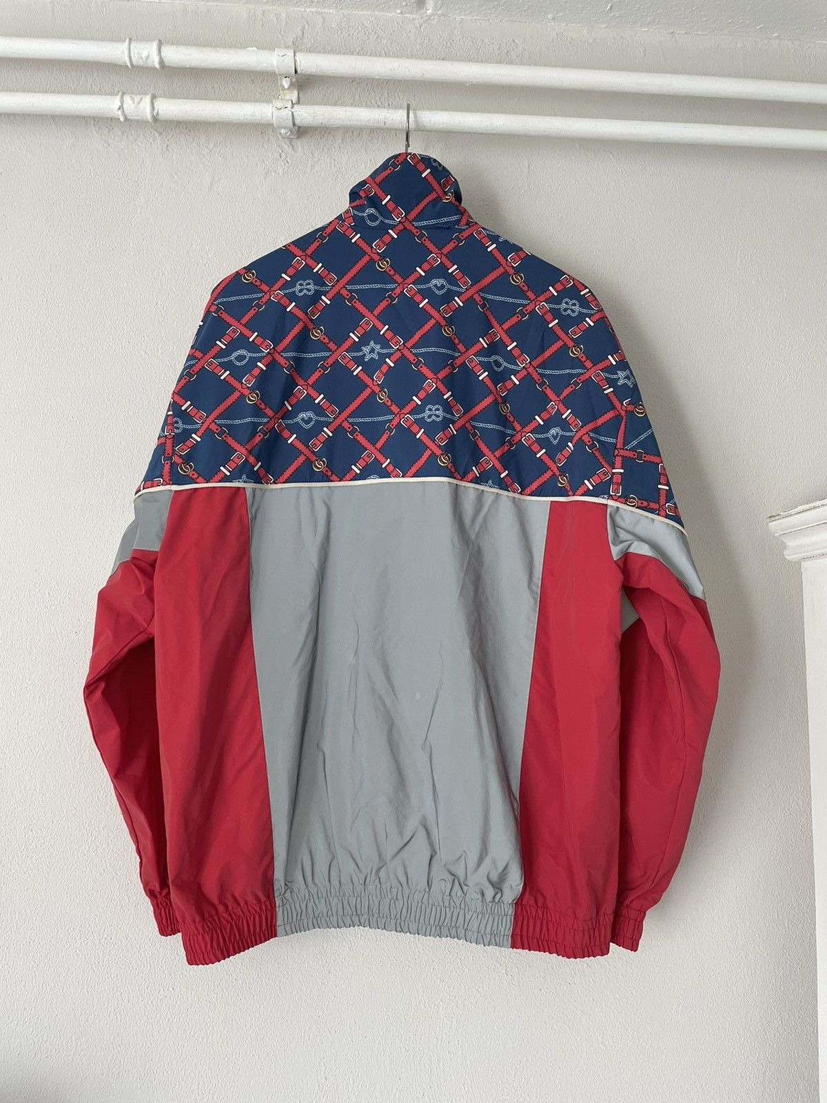 Gucci Belt Print 3M Technical Light Track Jacket Size US S / EU 44-46 / 1 - 2 Thumbnail