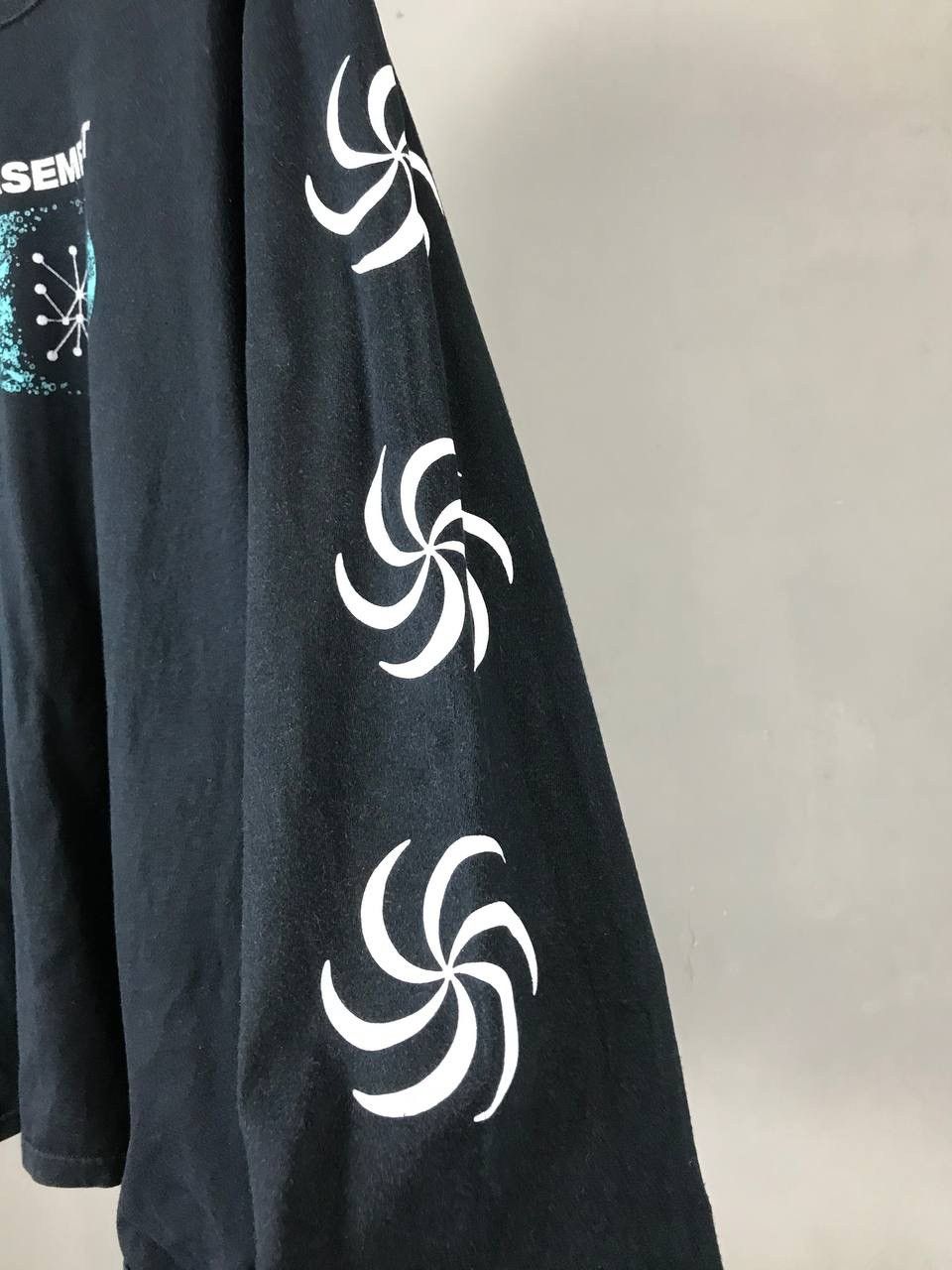 The Basement Basement vintage streetwear overprinted longsleeve Size US XL / EU 56 / 4 - 5 Thumbnail