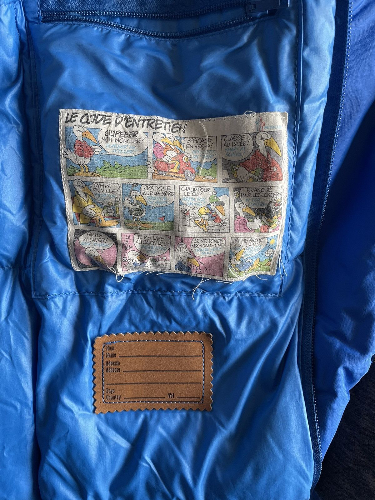 Moncler Blue Puffer Jacket Size US XL / EU 56 / 4 - 4 Thumbnail