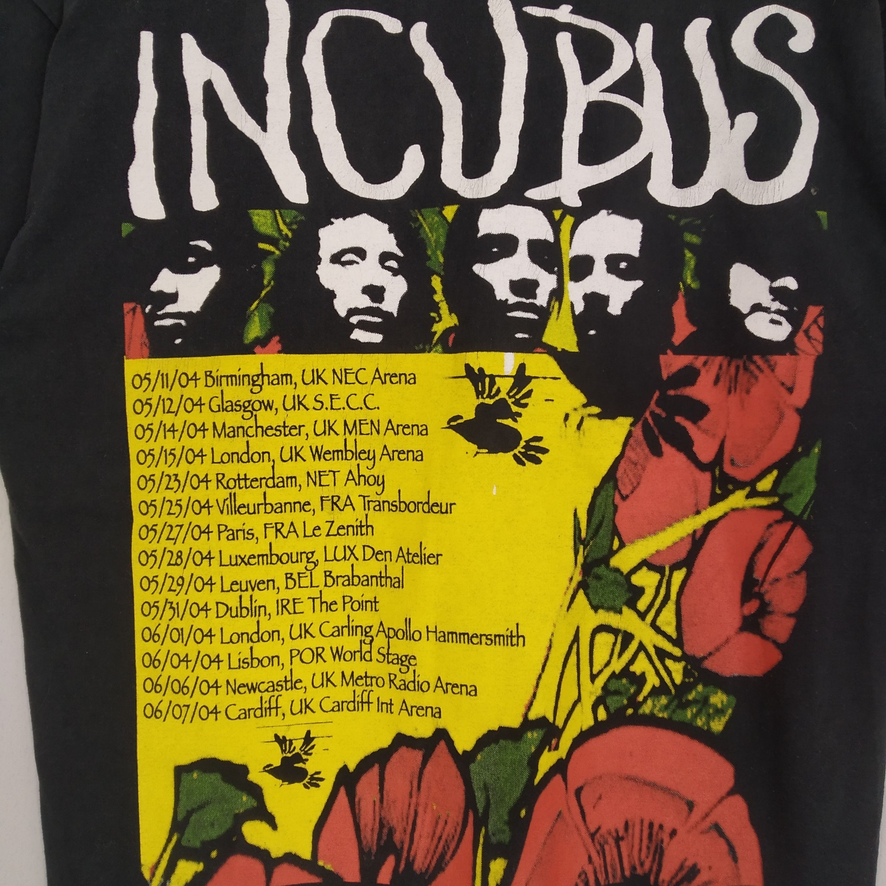 Band Tees Vintage Y2K Incubus American Rock Band Promo Music Tour Tee Size US M / EU 48-50 / 2 - 6 Thumbnail