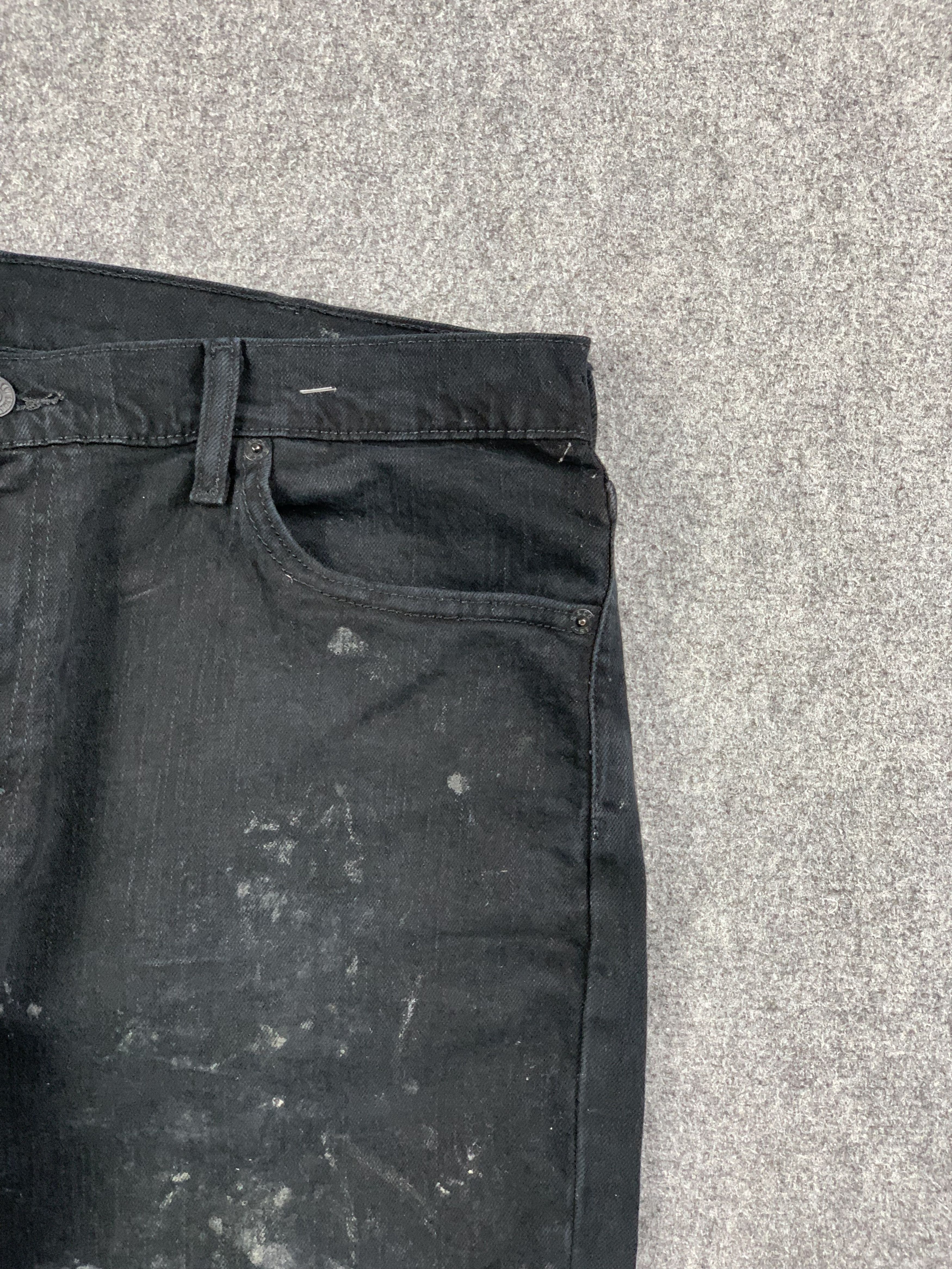 Levi's Vintage Levis 511 Faded Black Dirty Jeans DP2207 Size US 37 - 12 Thumbnail