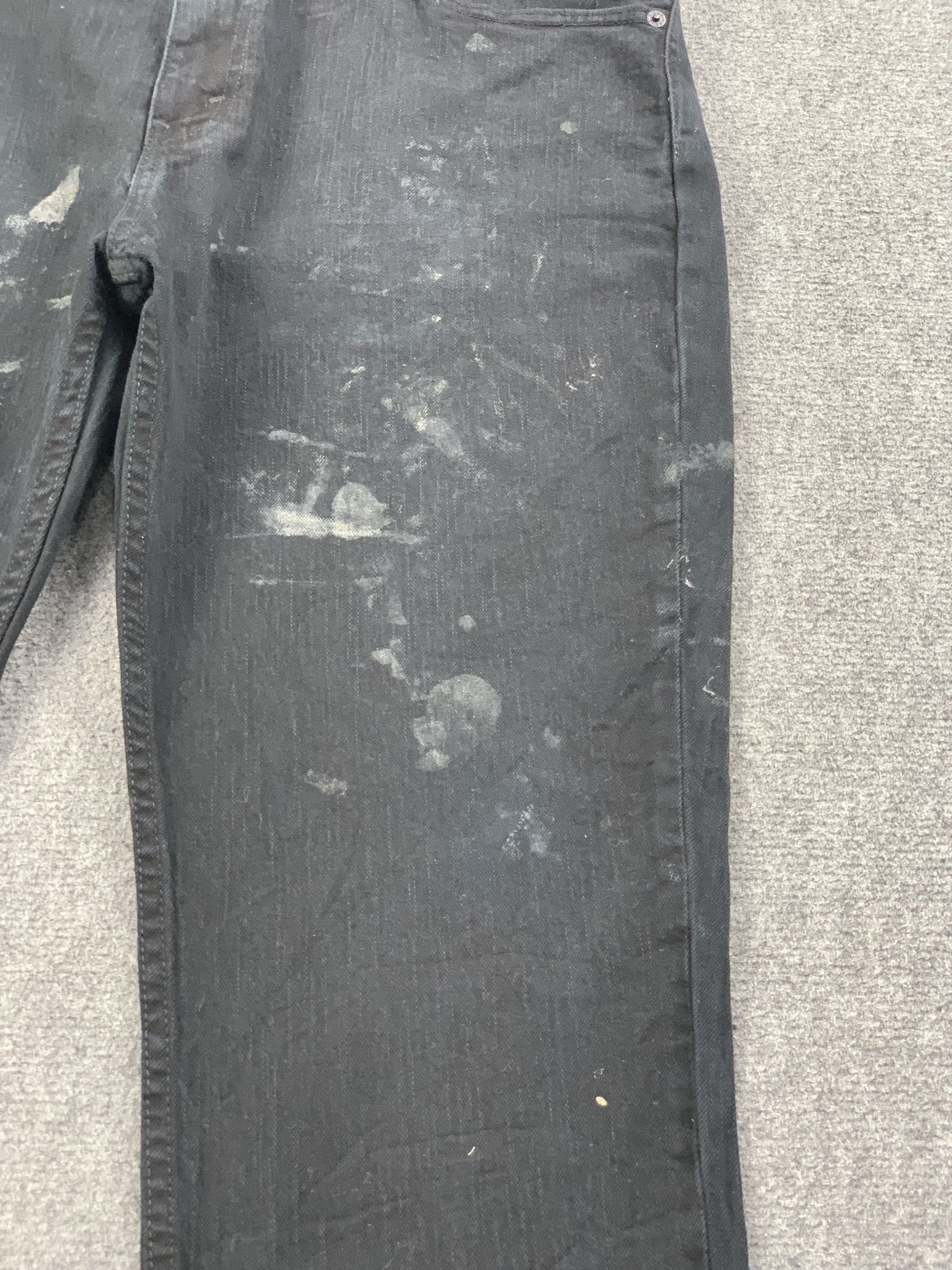 Levi's Vintage Levis 511 Faded Black Dirty Jeans DP2207 Size US 37 - 13 Thumbnail