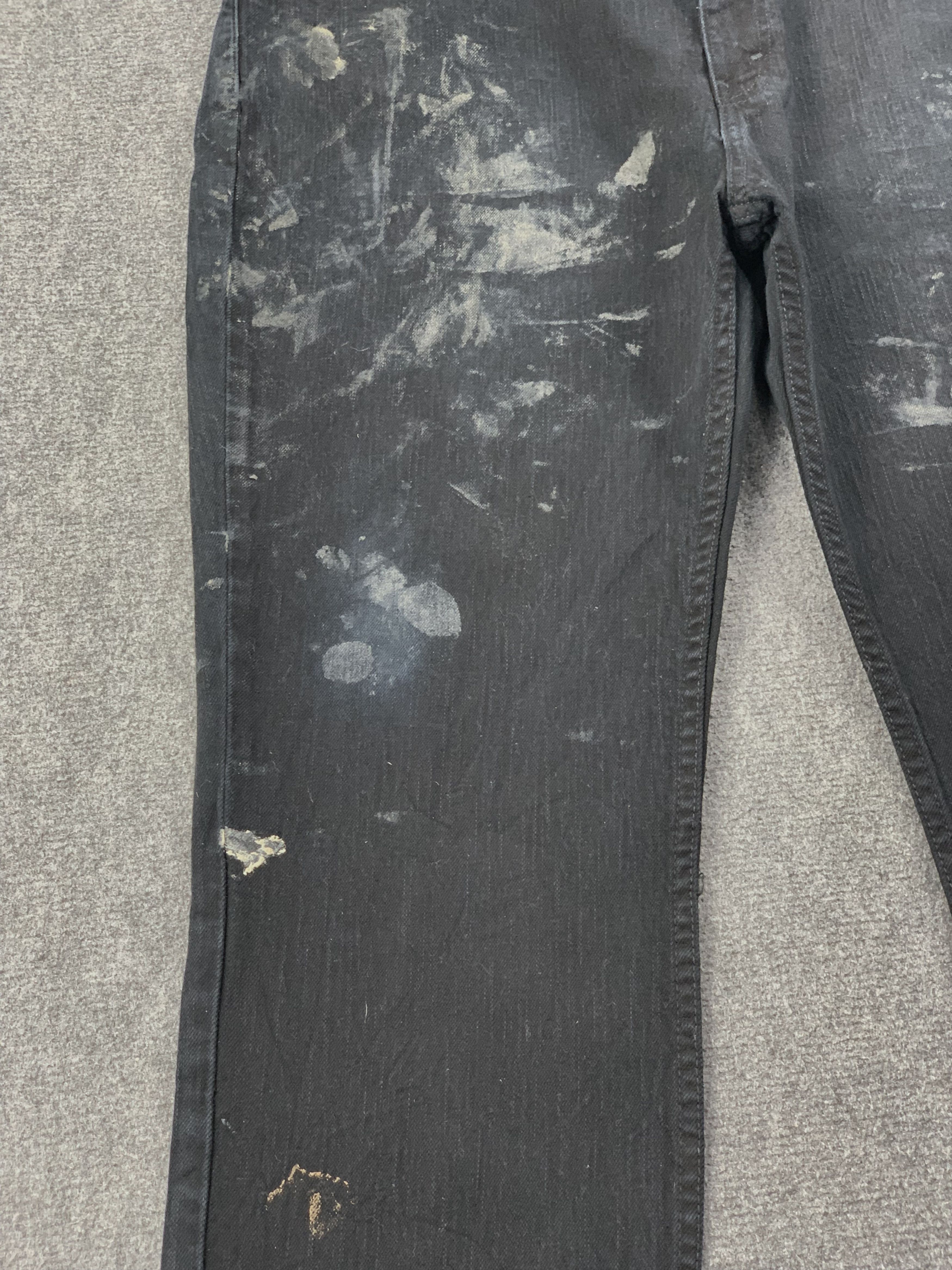 Levi's Vintage Levis 511 Faded Black Dirty Jeans DP2207 Size US 37 - 14 Thumbnail