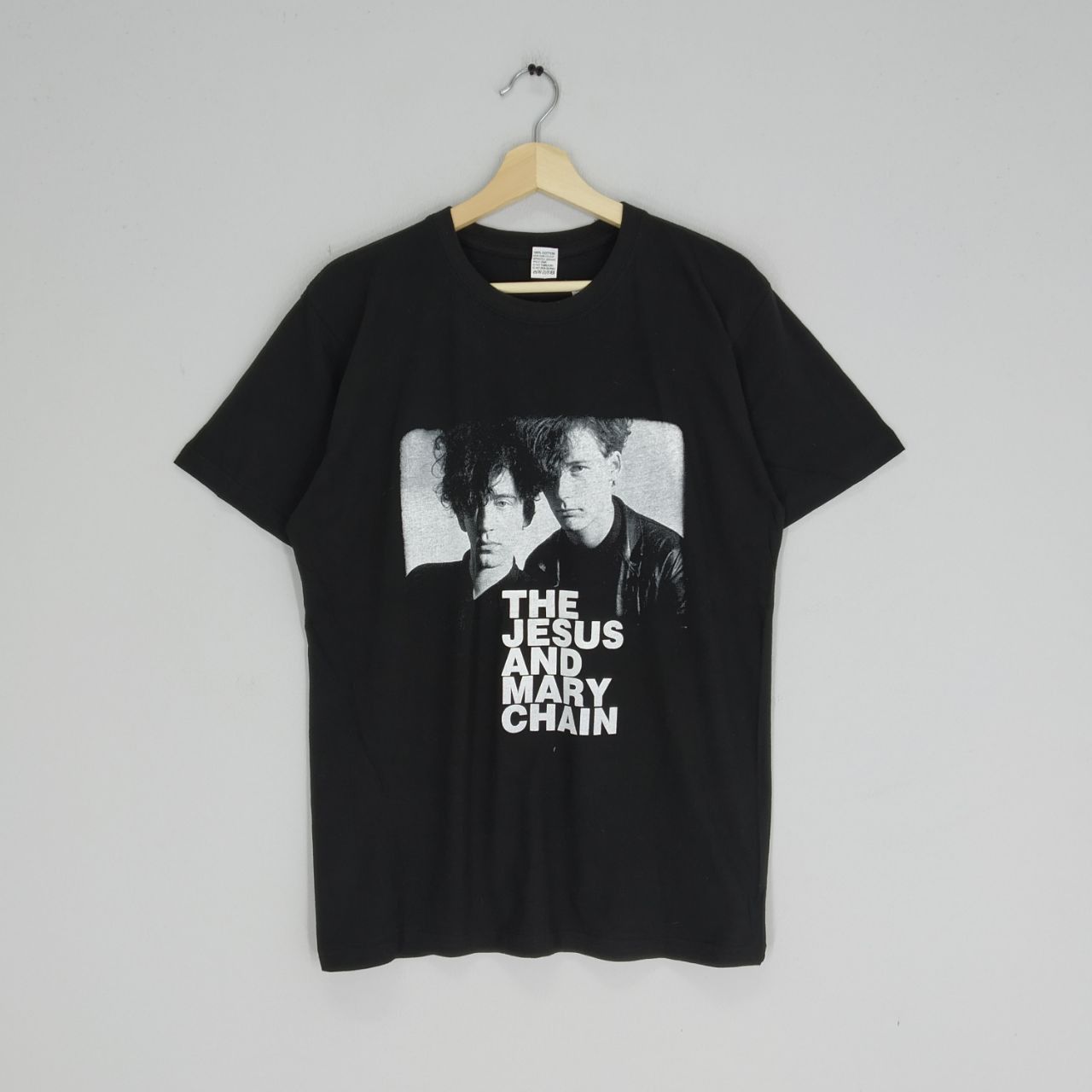 image of Good Music Merchandise x Rock T Shirt The Jesus And Mary Chain Band Rock Tour T-Shirt in Black (Siz