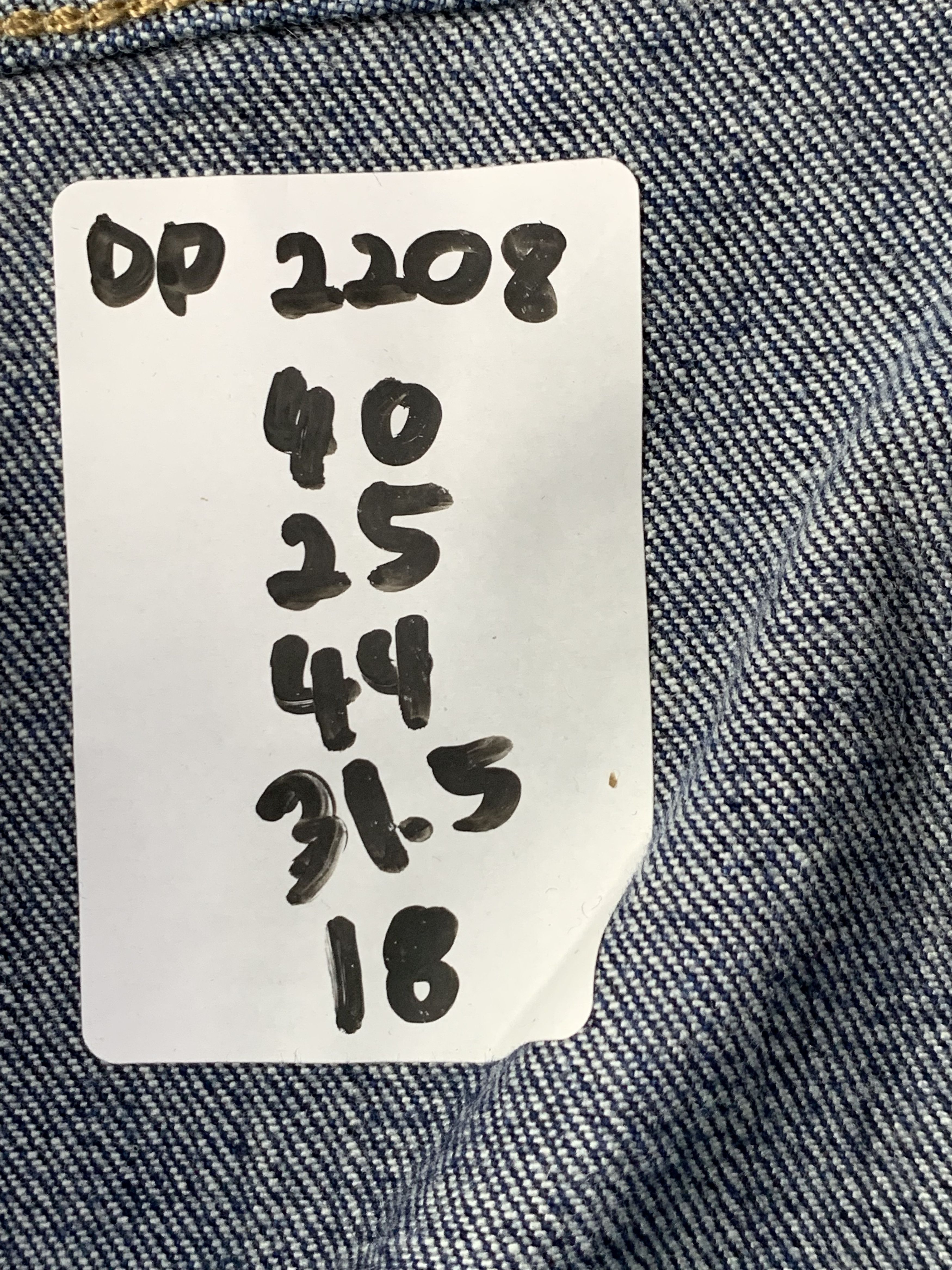 Vintage Levis 514 Faded Blue Jeans DP2208