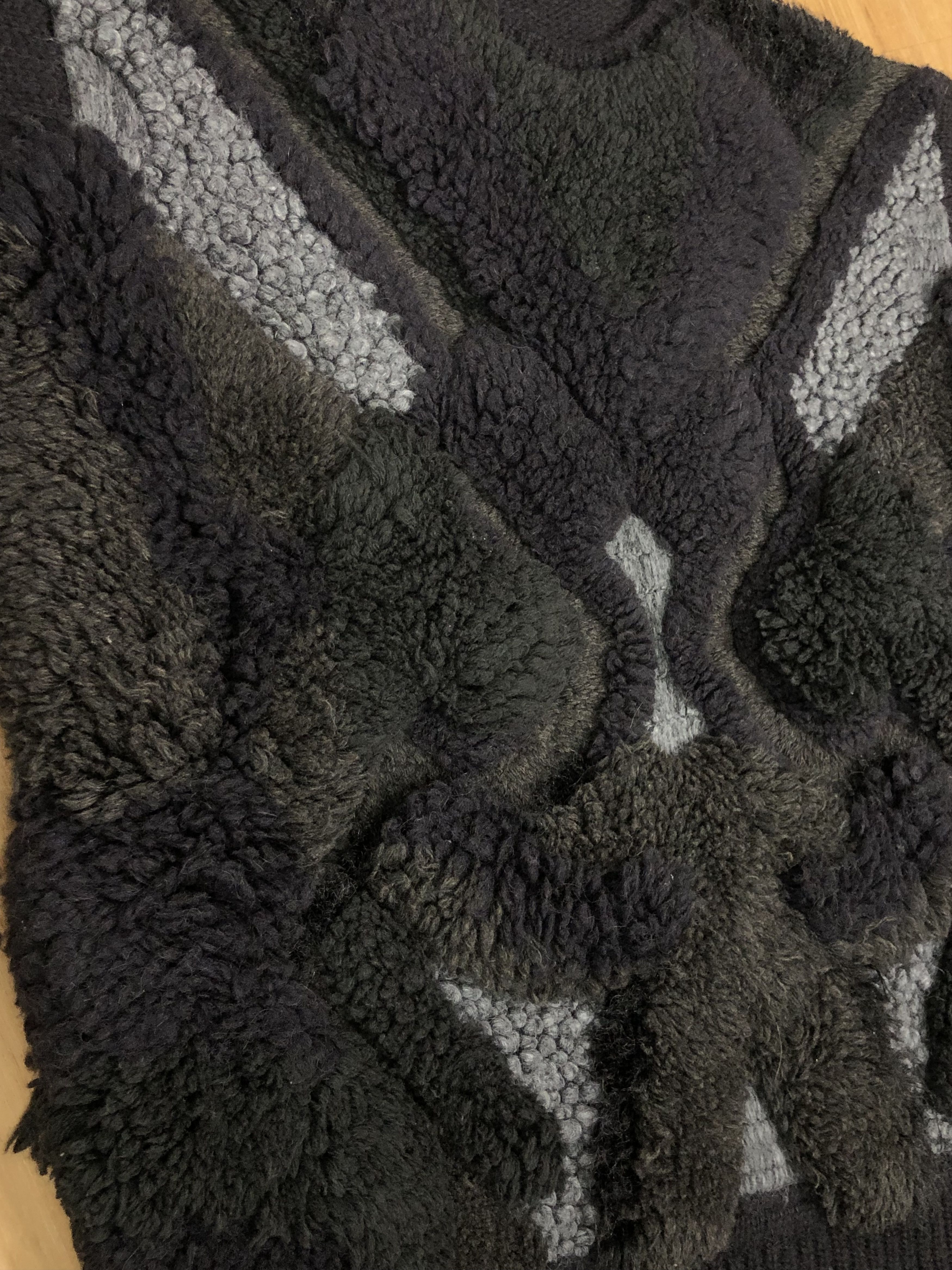 Stella McCartney RARE🔥LIMITED ALPACA TEXTURED WOOLSHERPA FRONT KNIT PULLOVER Size L / US 10 / IT 46 - 11 Thumbnail