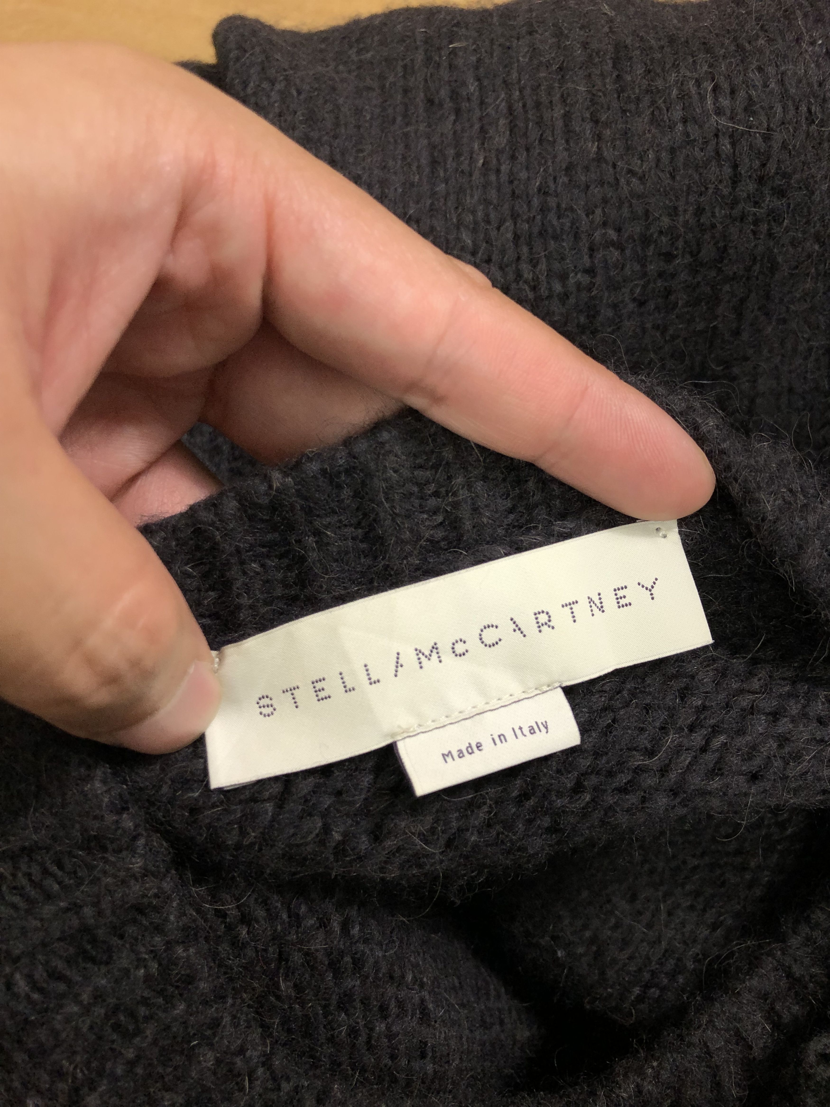 Stella McCartney RARE🔥LIMITED ALPACA TEXTURED WOOLSHERPA FRONT KNIT PULLOVER Size L / US 10 / IT 46 - 12 Thumbnail